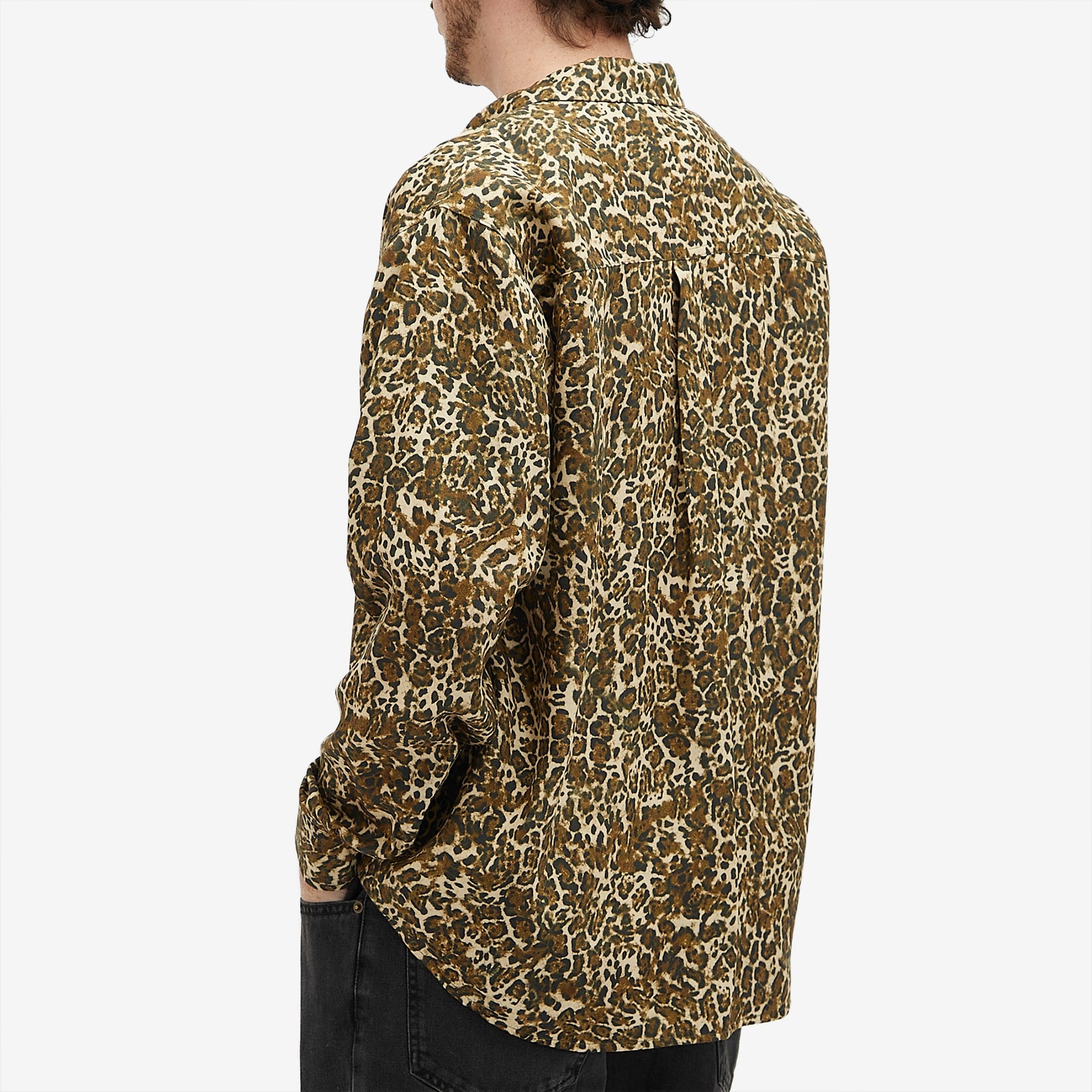 Isabel Marant Cybilio Leopard Print Long Sleeve Shirt - 3
