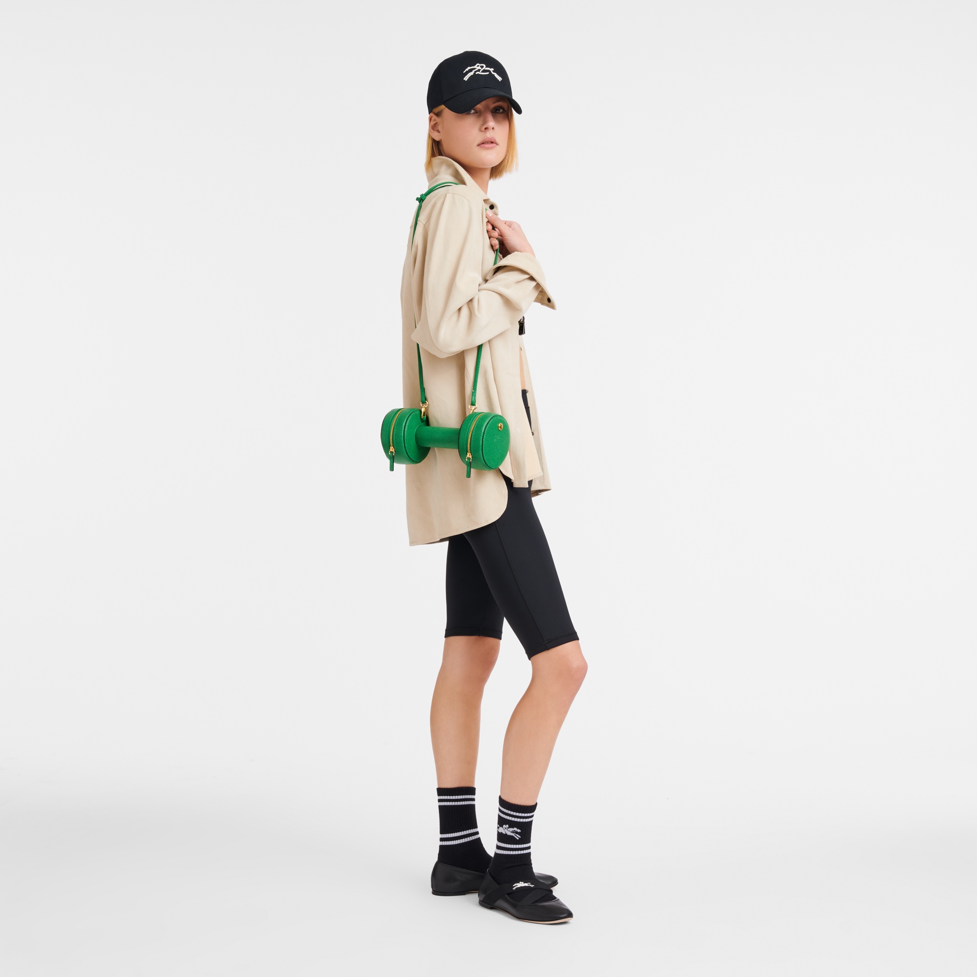 Épure S Crossbody bag Green - Leather - 2