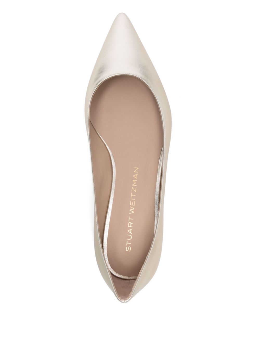 metallic ballet flats - 8