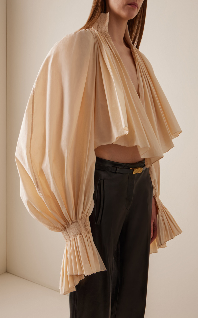 KHAITE Empire Belt - Antique Gold (15Mm) black outlook