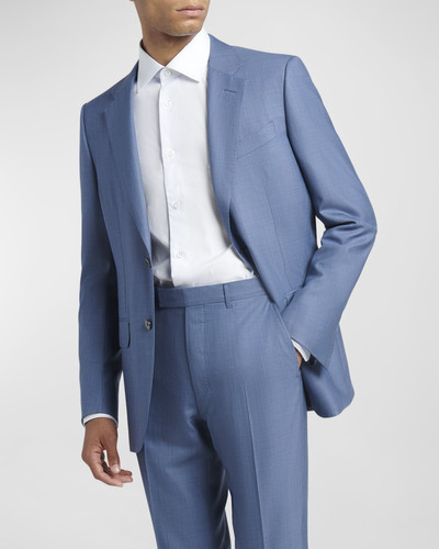 ZEGNA Men's Plaid Couture Wool Suit outlook
