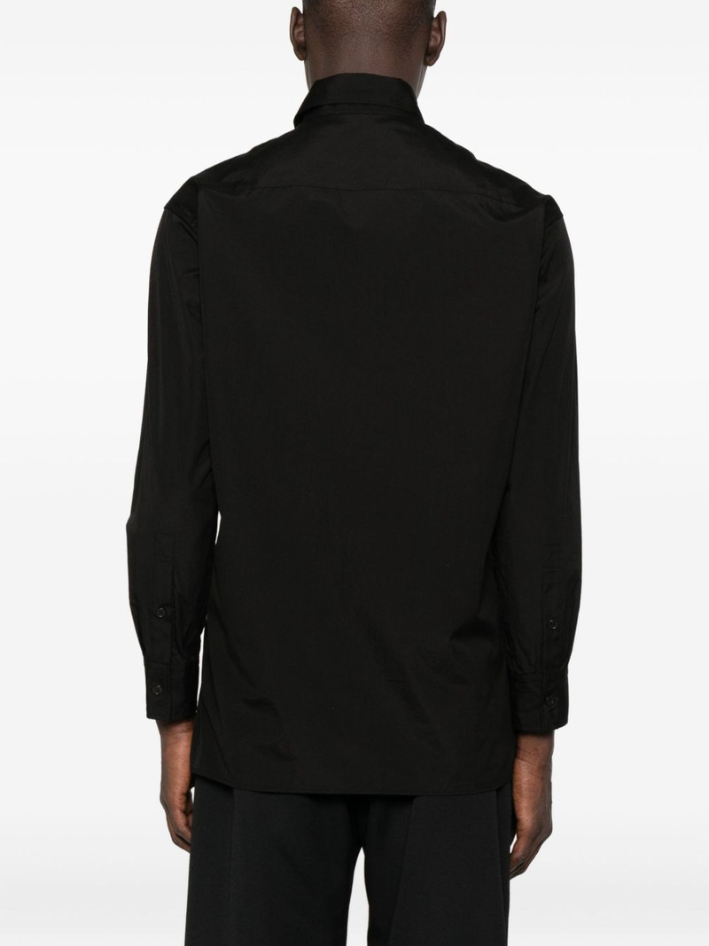 tie-neck pocket shirt 4