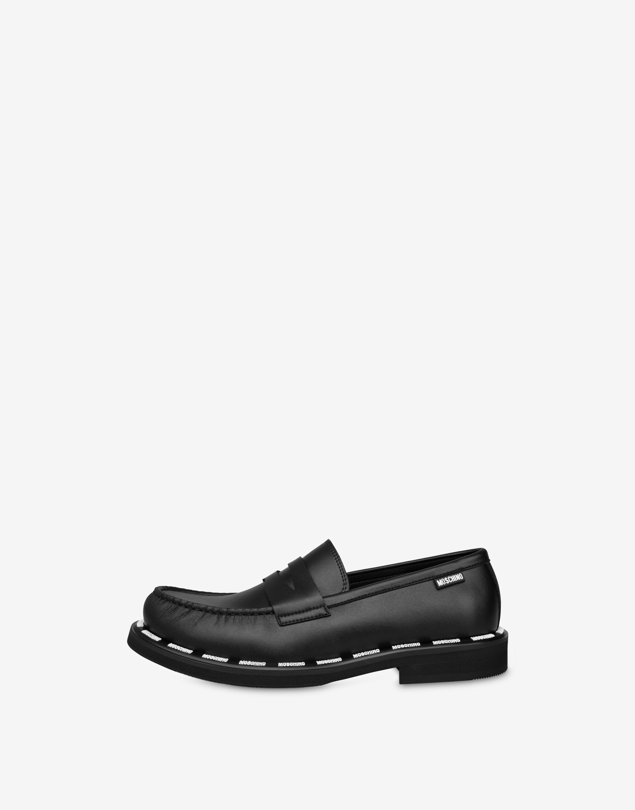 RUBBER LOGO LOAFERS - 2