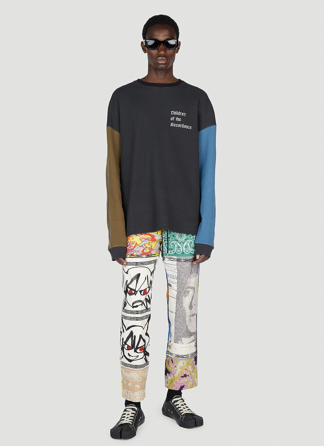 Panelled Sweatshirt - 2