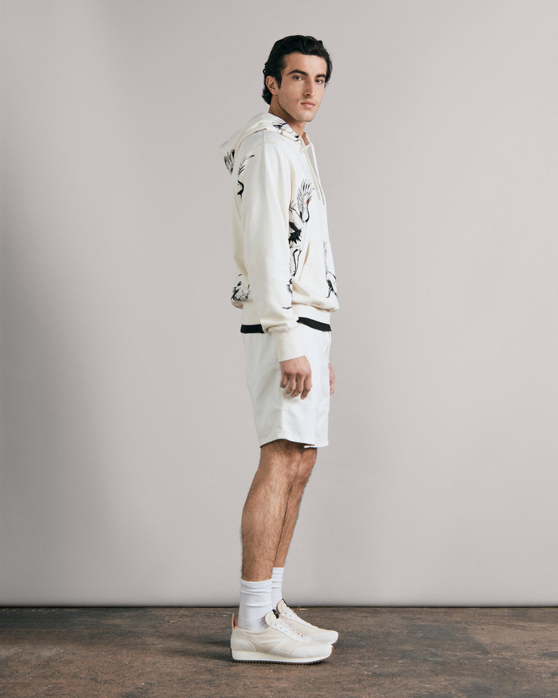 Crane Cotton Graphic Hoodie
Classic Fit Sweatshirt 4