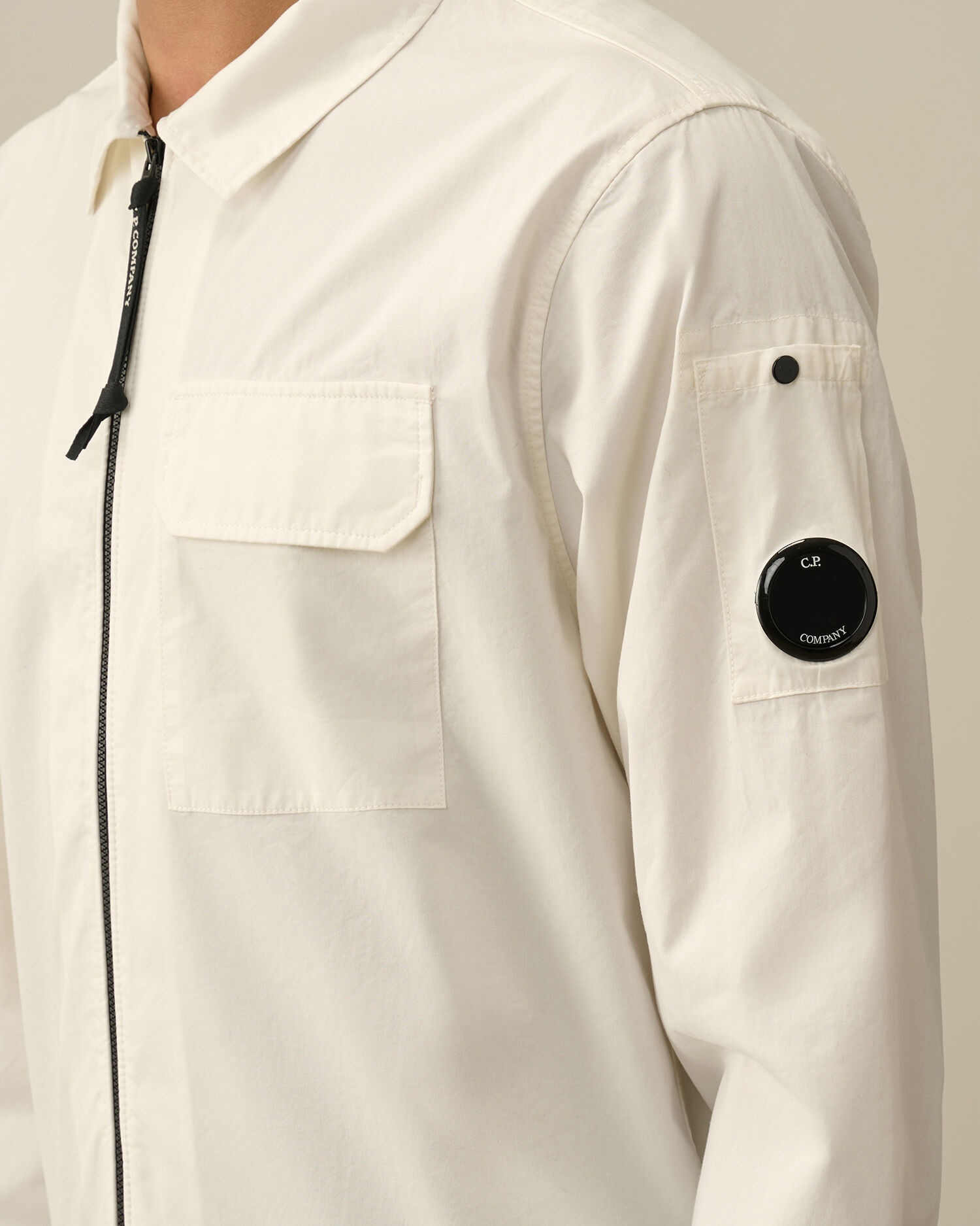 Gabardine Zipped Shirt - 5