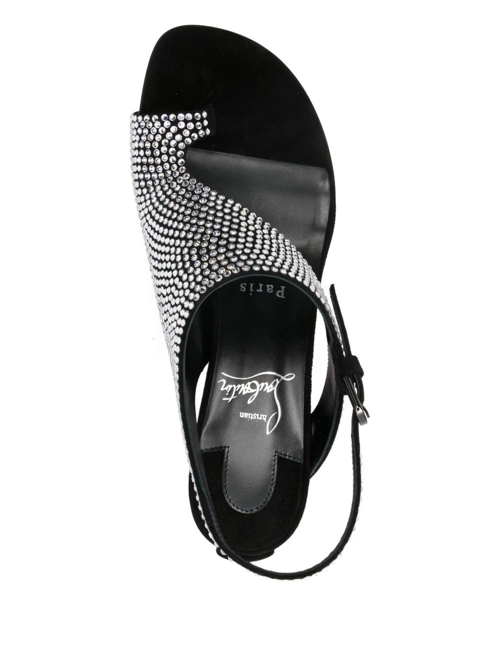 55mm Viva Condora crystal-embellished slingback sandals - 4