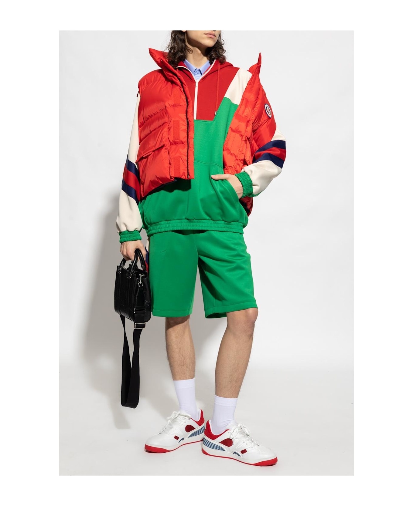 Gucci Hoodie With 'web' Stripe - 2