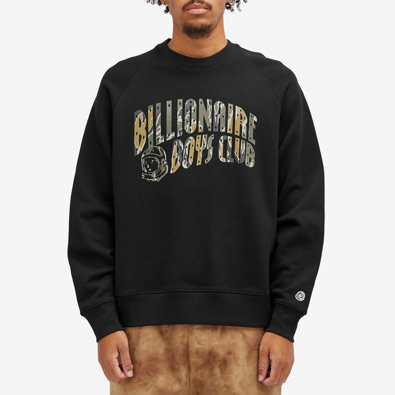 BILLIONAIRE BOYS CLUB Billionaire Boys Club Camo Arch Logo Sweatshirt outlook