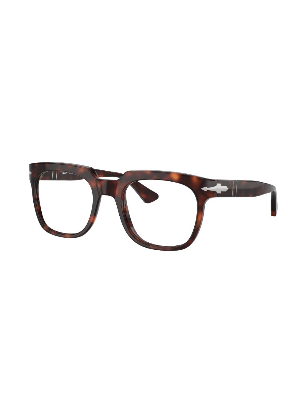 tortoiseshell-effect square-frame glasses - 2