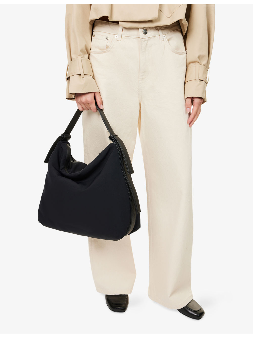 Airport Small Woven Shoulder Bag - 2