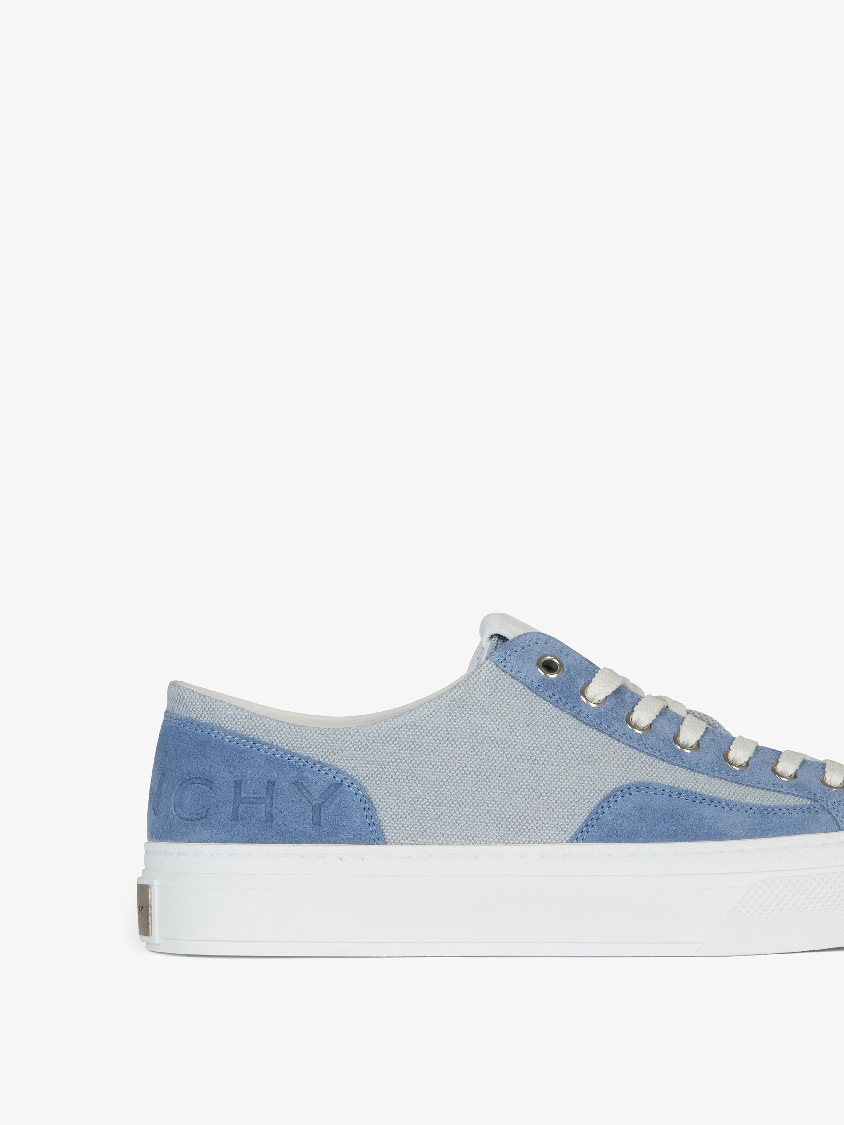 GIVENCHY CITY SNEAKERS IN CANVAS AND SUEDE - 6