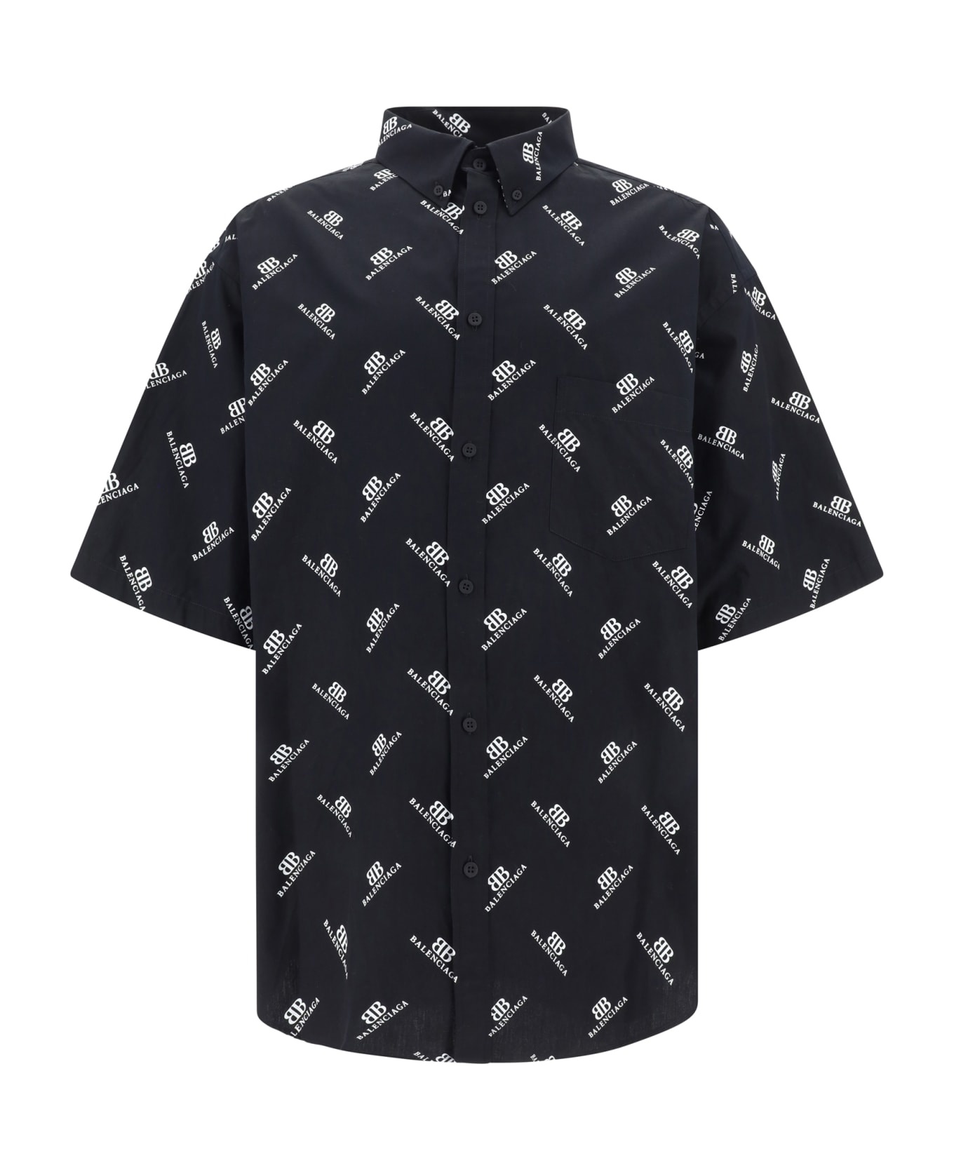 'bb Monogram' Logo Shirt - 1