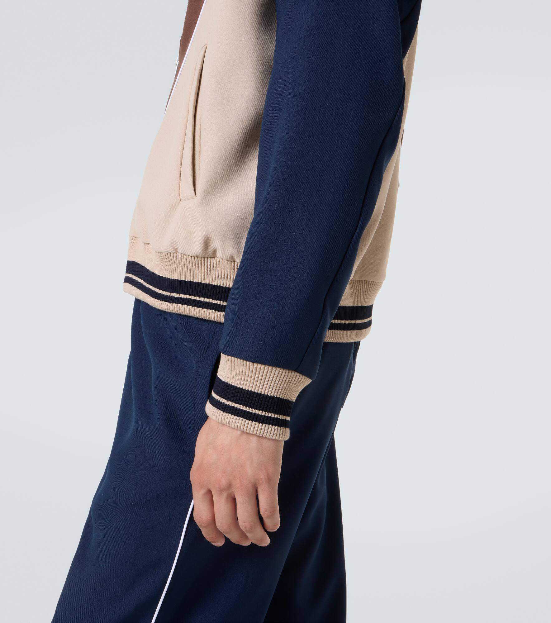 Colorblocked logo zip-up sweatshirt - 7