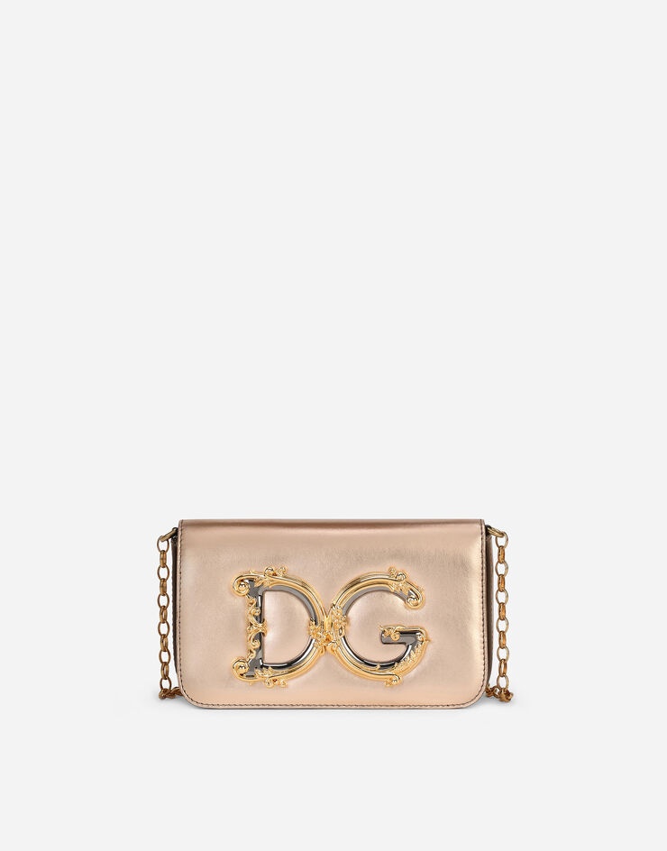 Nappa mordore leather DG Girls clutch - 1