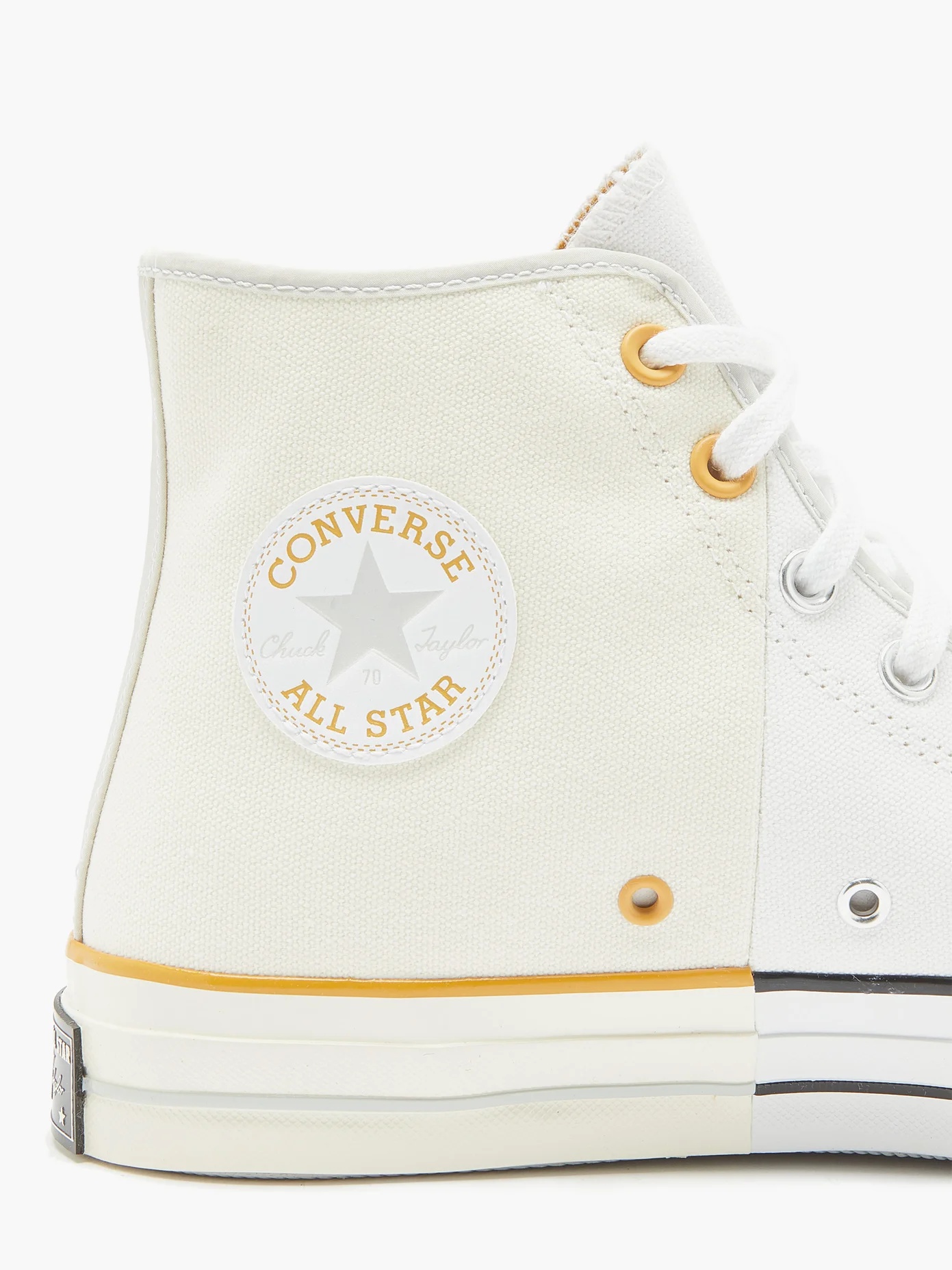 Chuck 70 two-tone high-top canvas trainers - 6