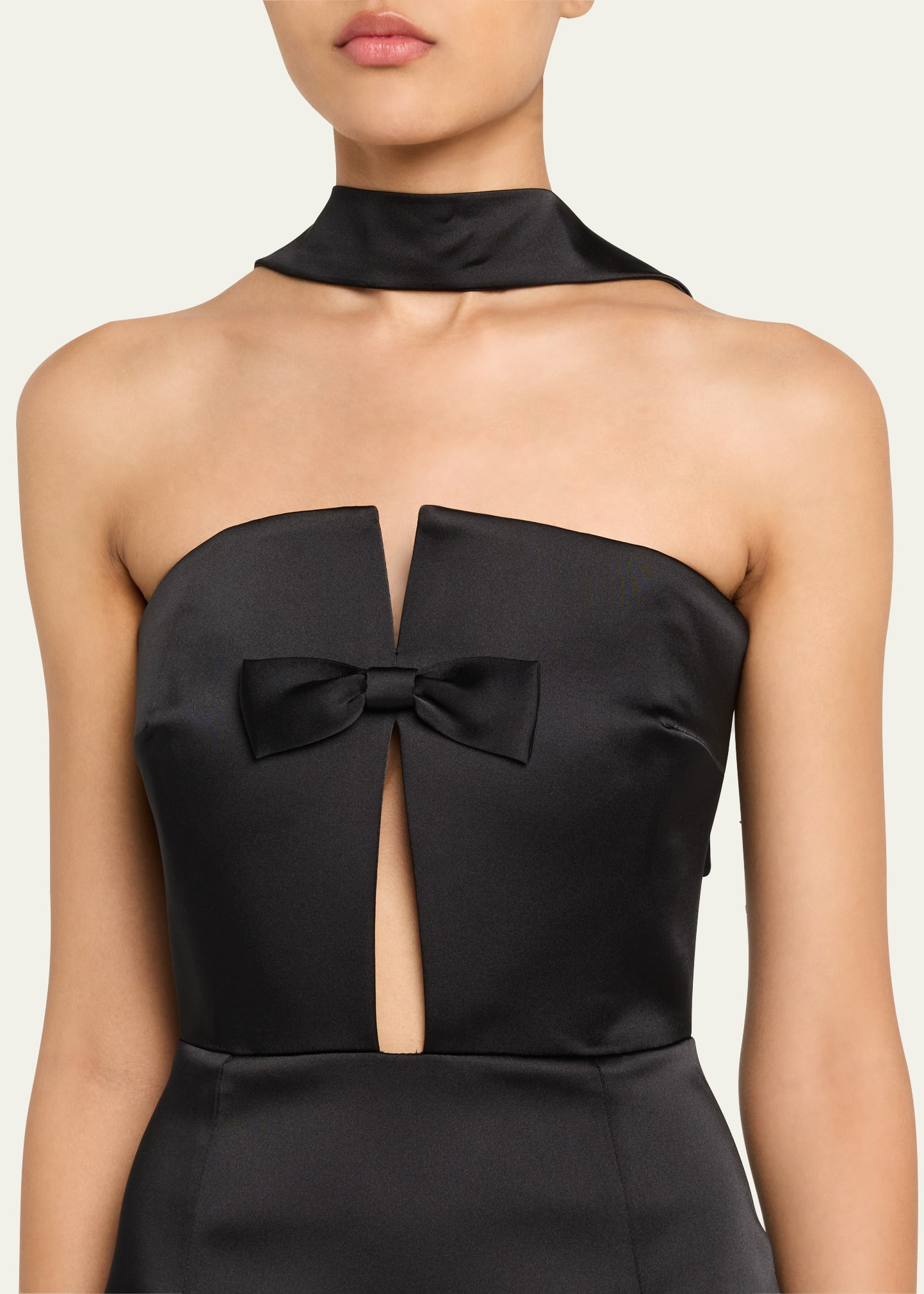 Holly Strapless Bow Gown - 5