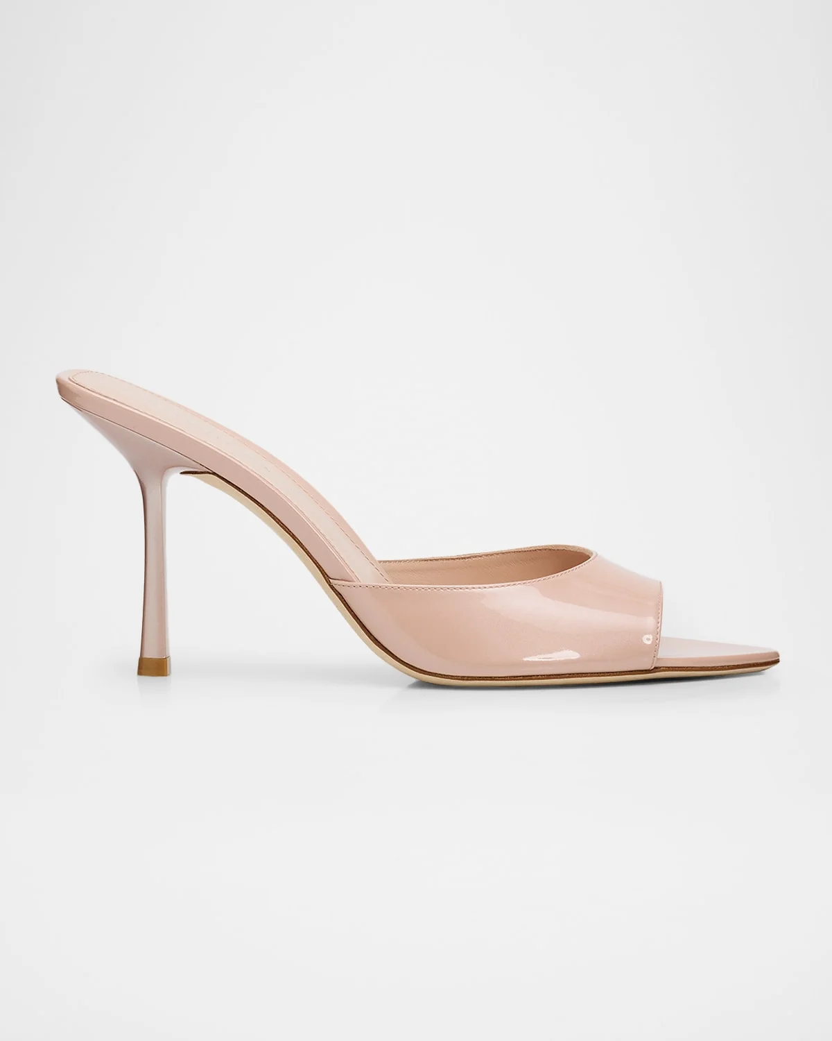 85mm Lexington Patent Leather Mules - 1