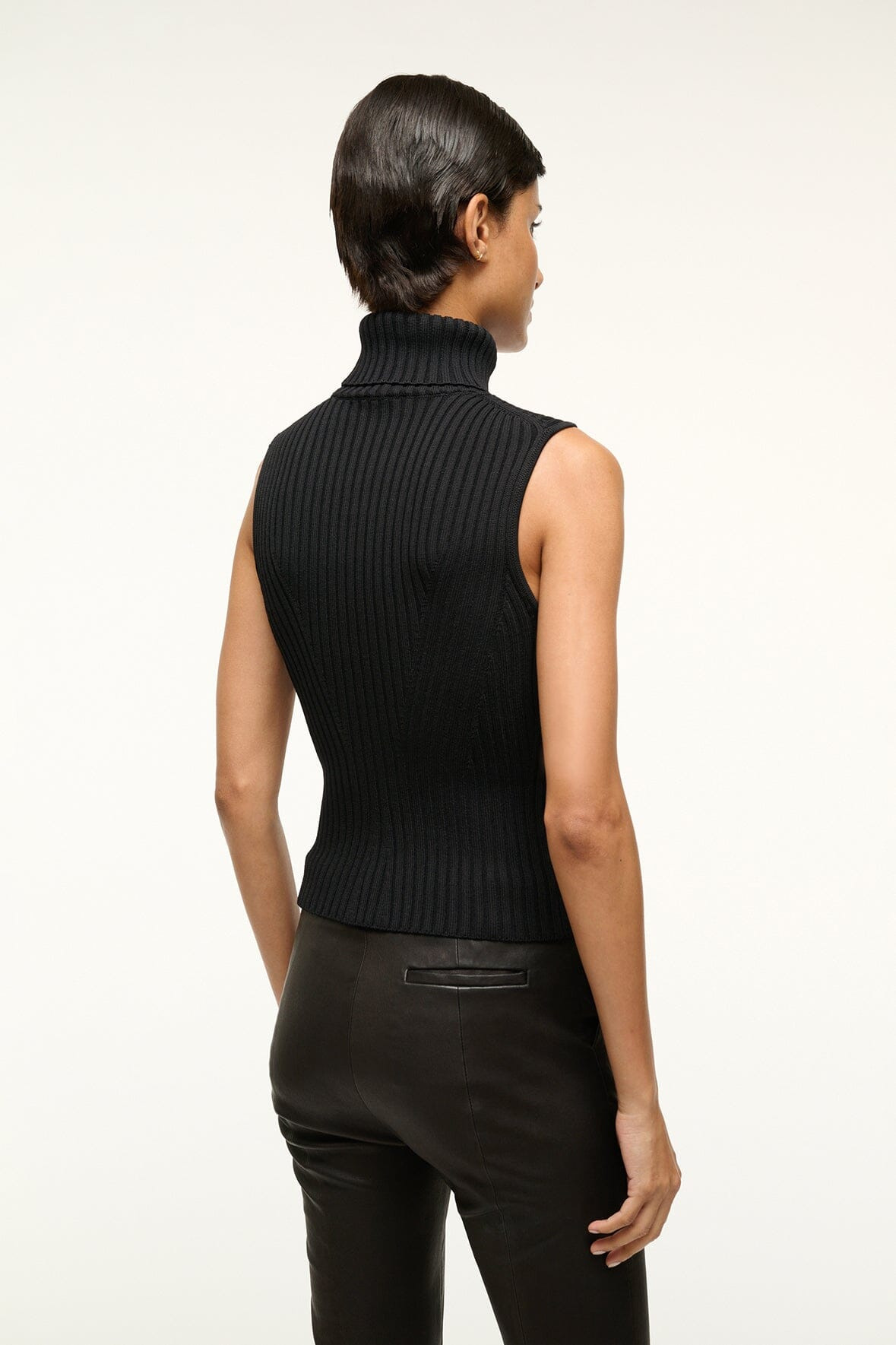 STAUD CALLUM TOP BLACK - 4
