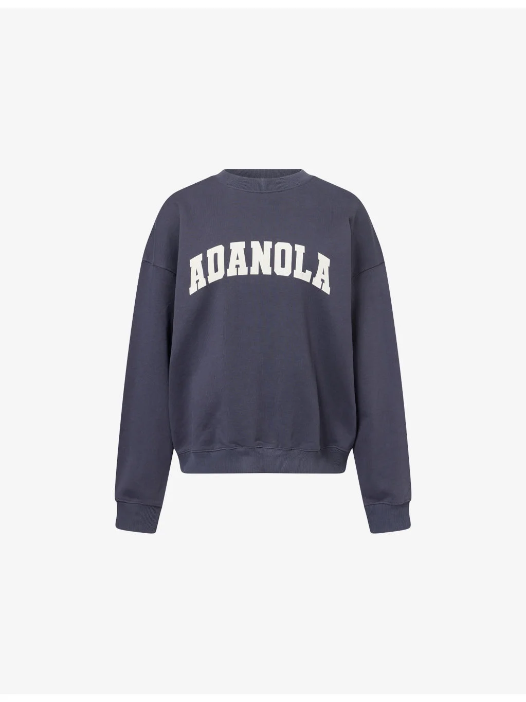 Varsity Oversized Cotton-Fleece Sweatshirt - 1
