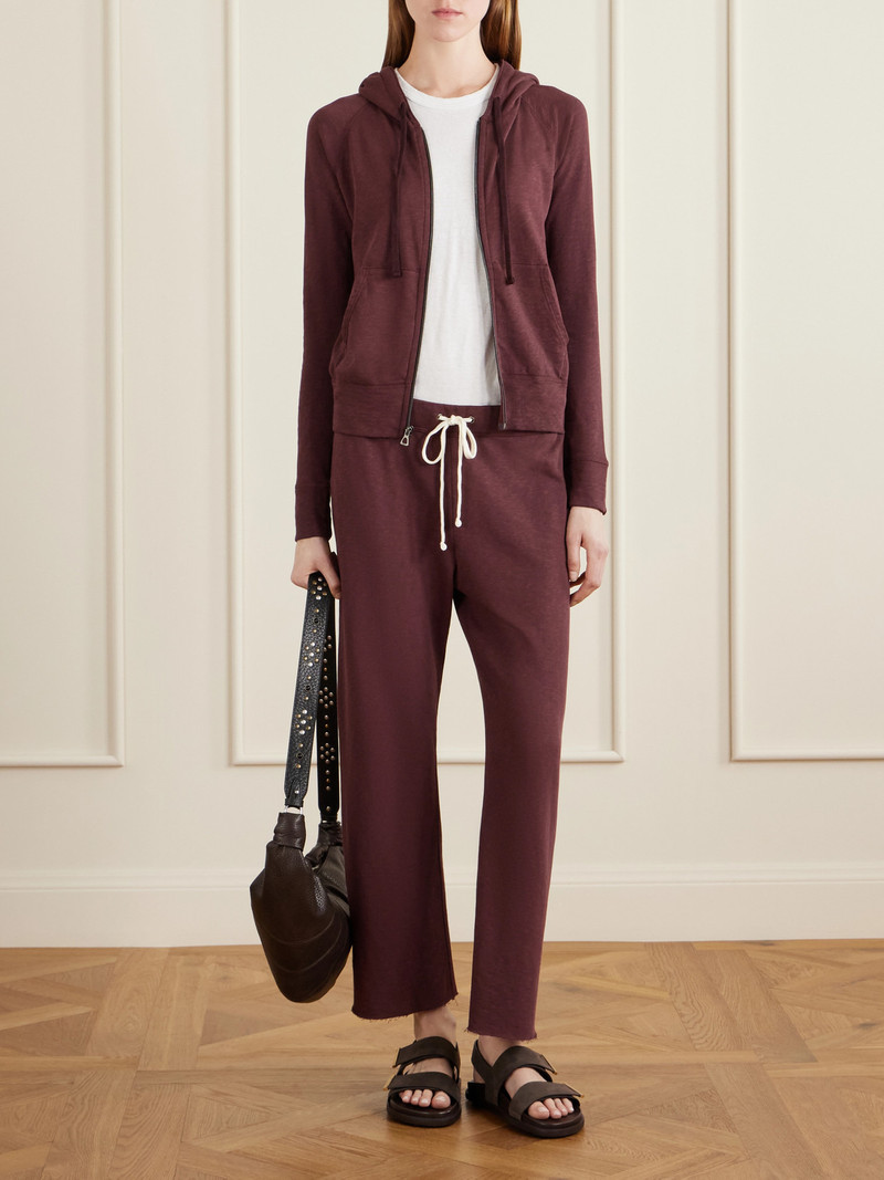JAMES PERSE French Cotton-terry Hoodie outlook