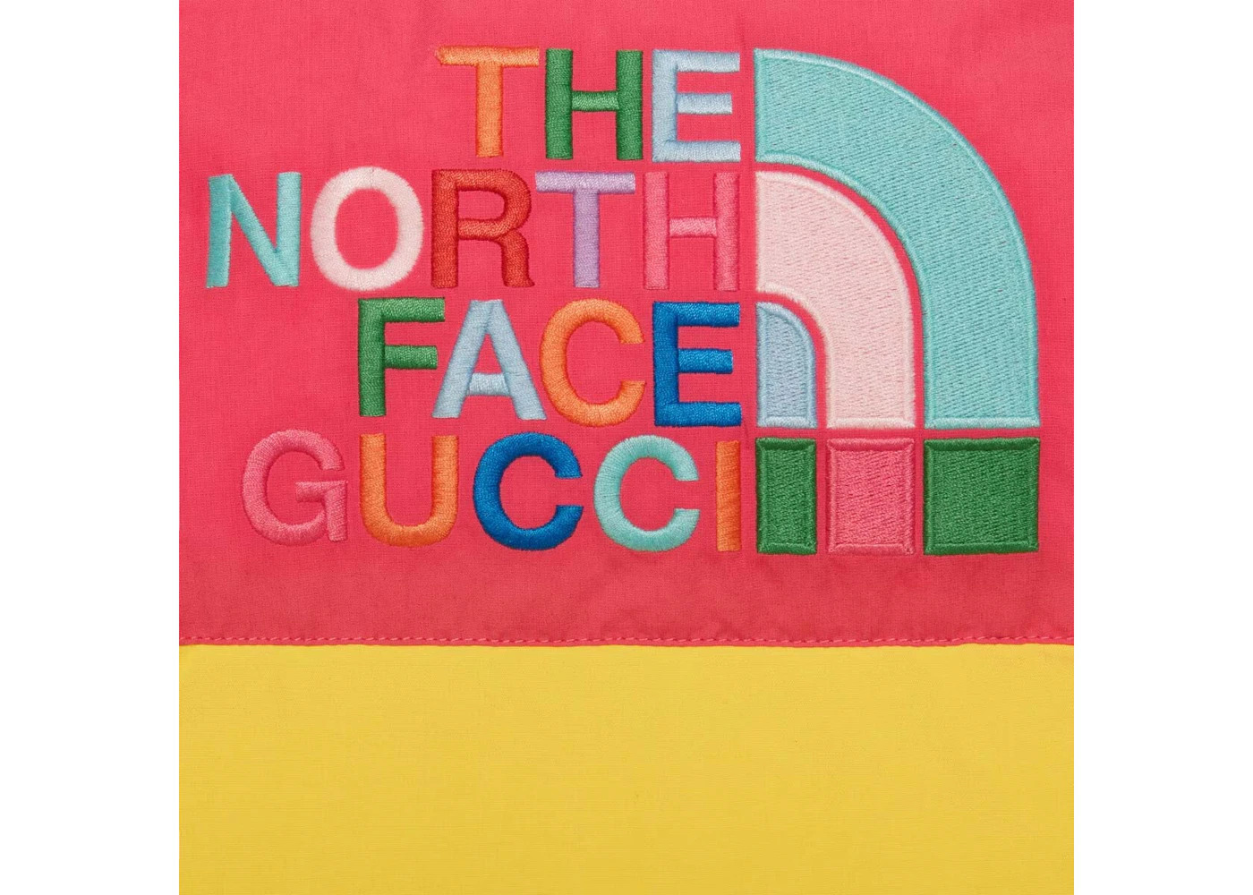 Gucci x The North Face Down Jacket Yellow/Multicolor - 3
