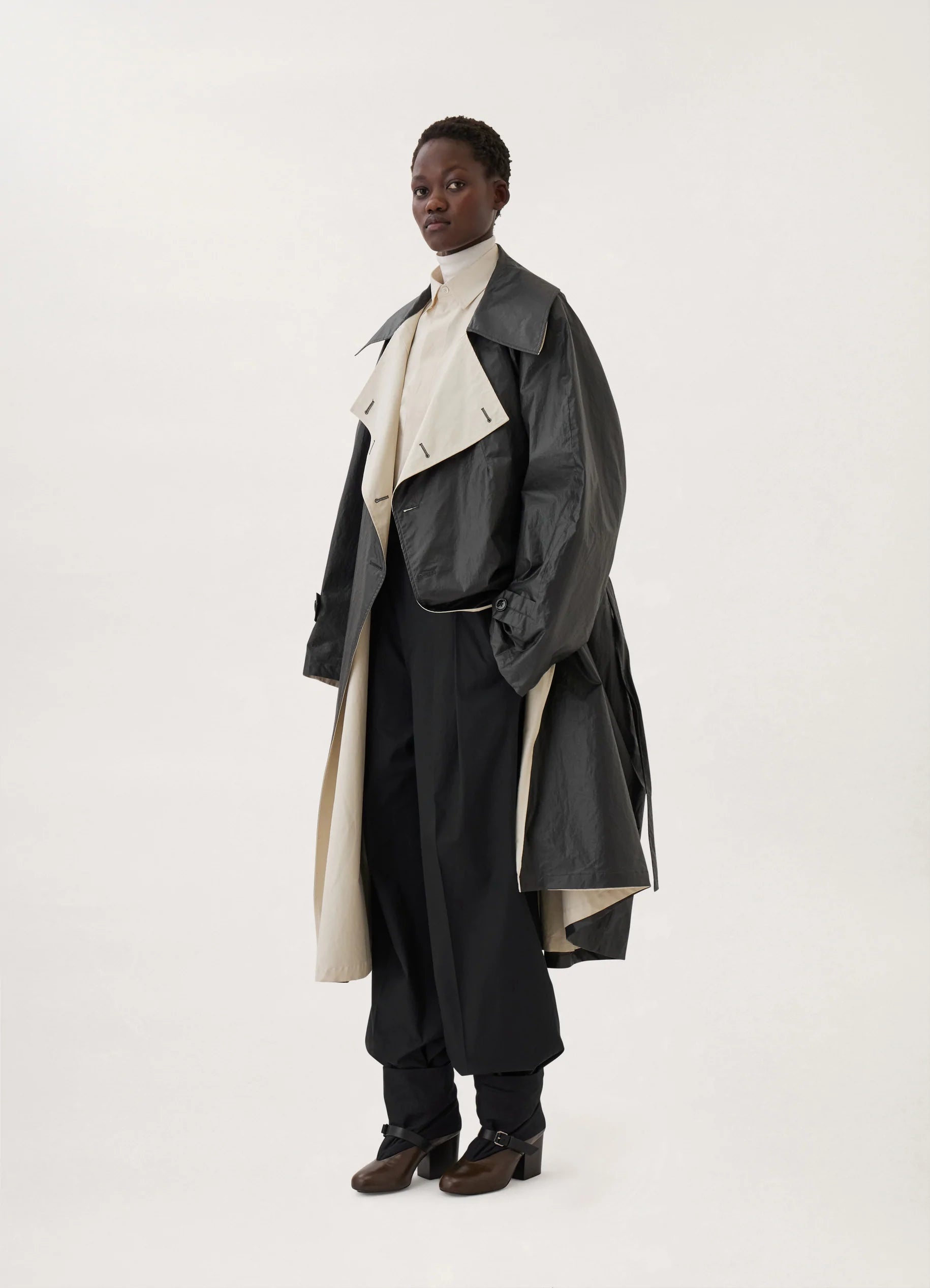 BICOLOR TRENCH COAT
COATED COTTON - 6