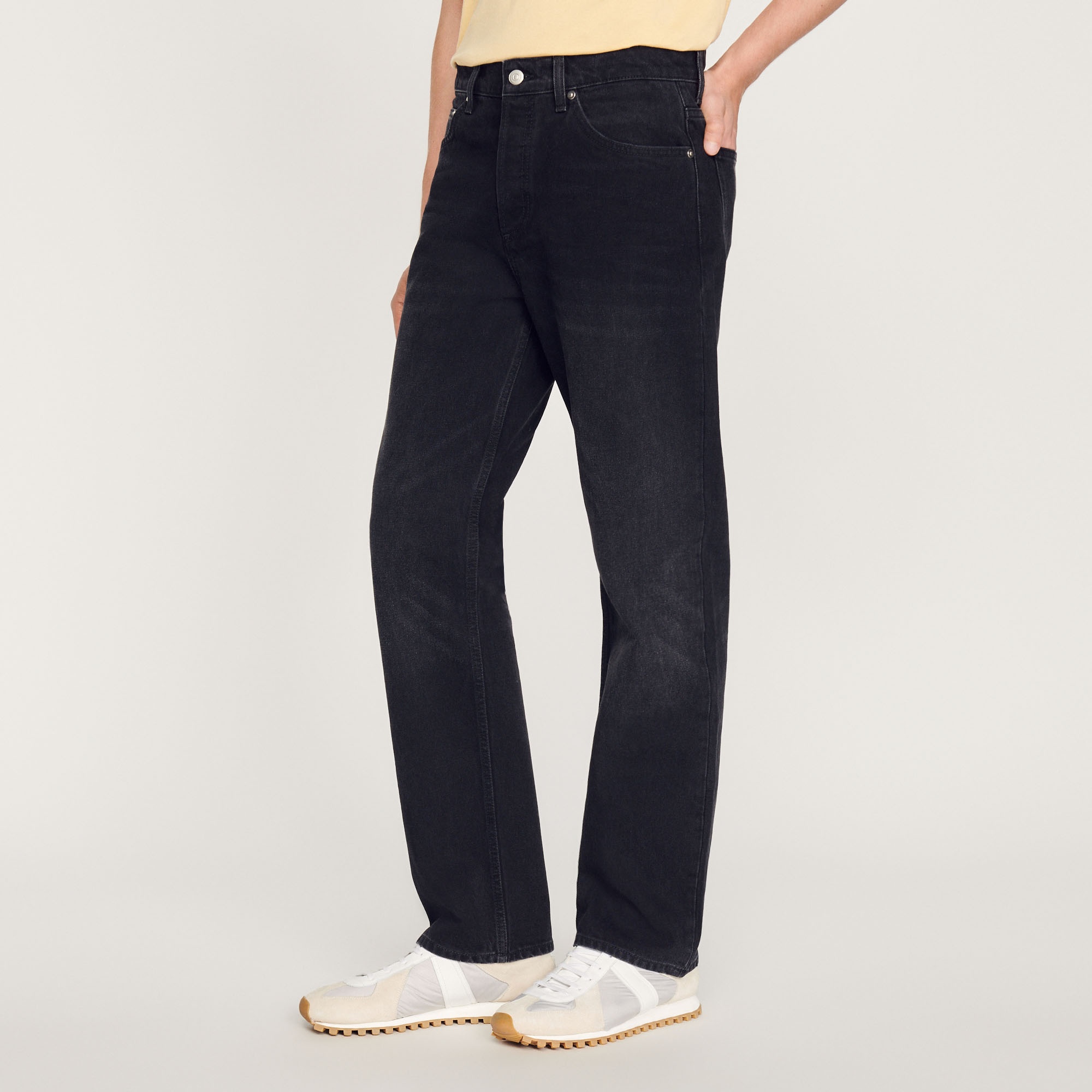 Organic cotton straight-leg jeans - 5