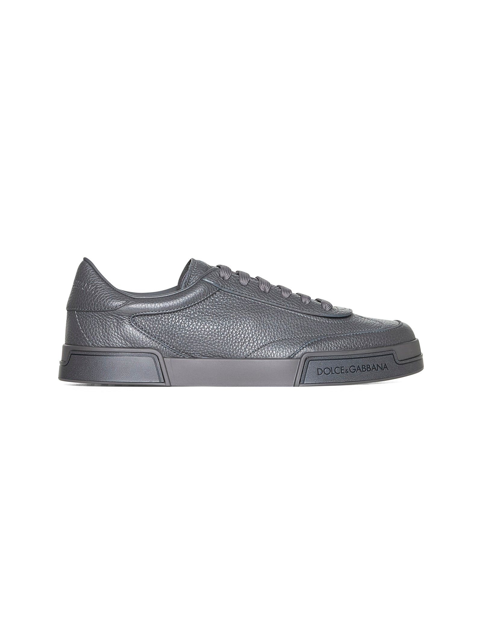 Dolce & Gabbana Men Grey Portofino Yatch Sneakers - 1