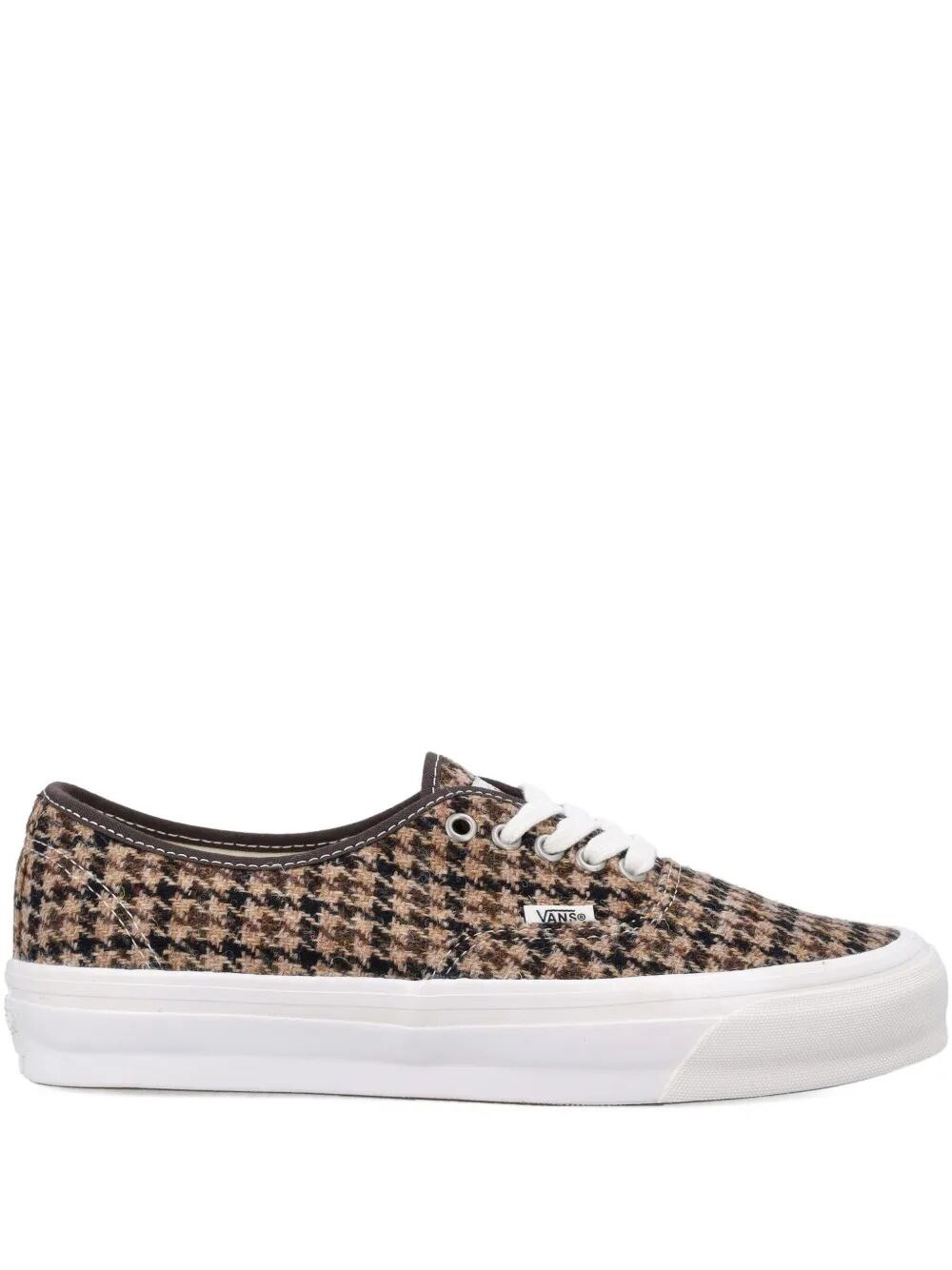 Introducing the 'LX AUTHENTIC 44 HARRIS TWEED' Sneakers by VANS, a distinguished piece in the footwe - 1
