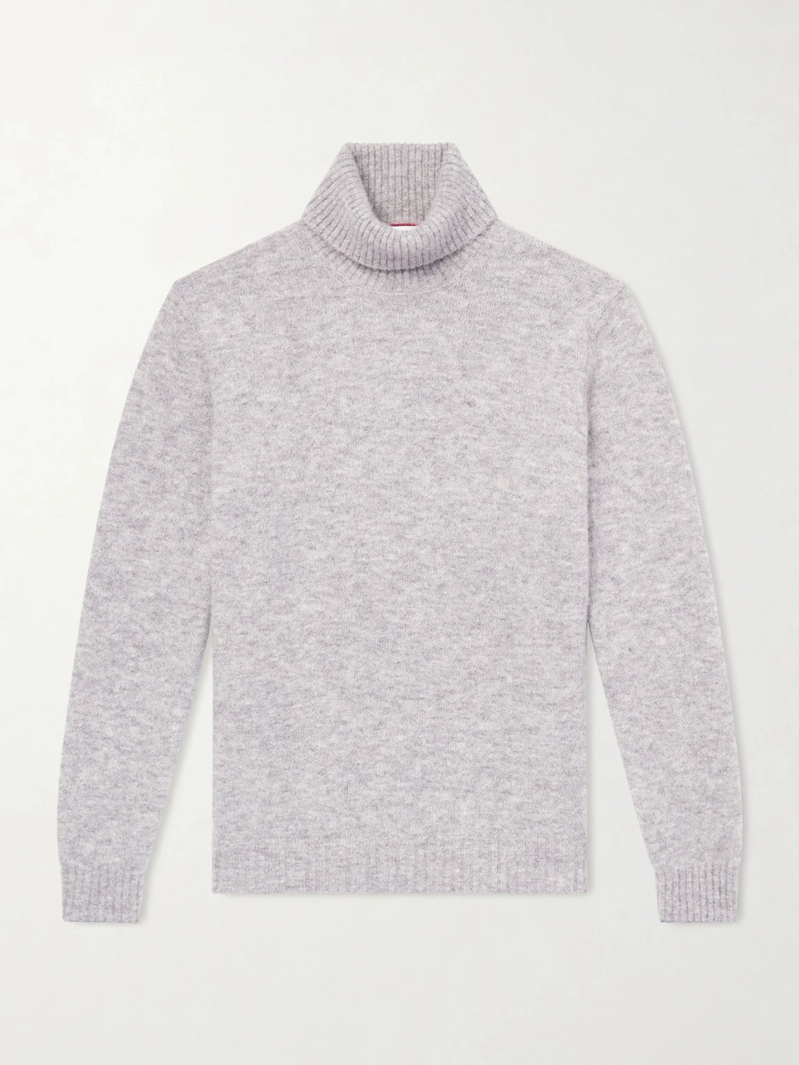 Alpaca-Blend Rollneck Sweater - 1
