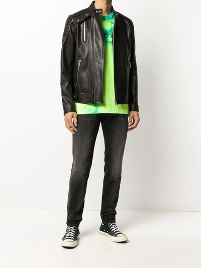 Diesel zip-up biker jacket outlook