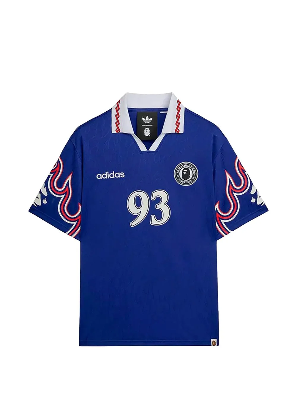 x BAPE flames jersey - 1