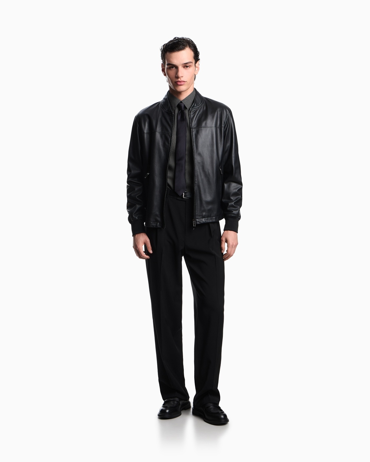 GLOVE-LIKE NAPPA LAMBSKIN BLOUSON - 2