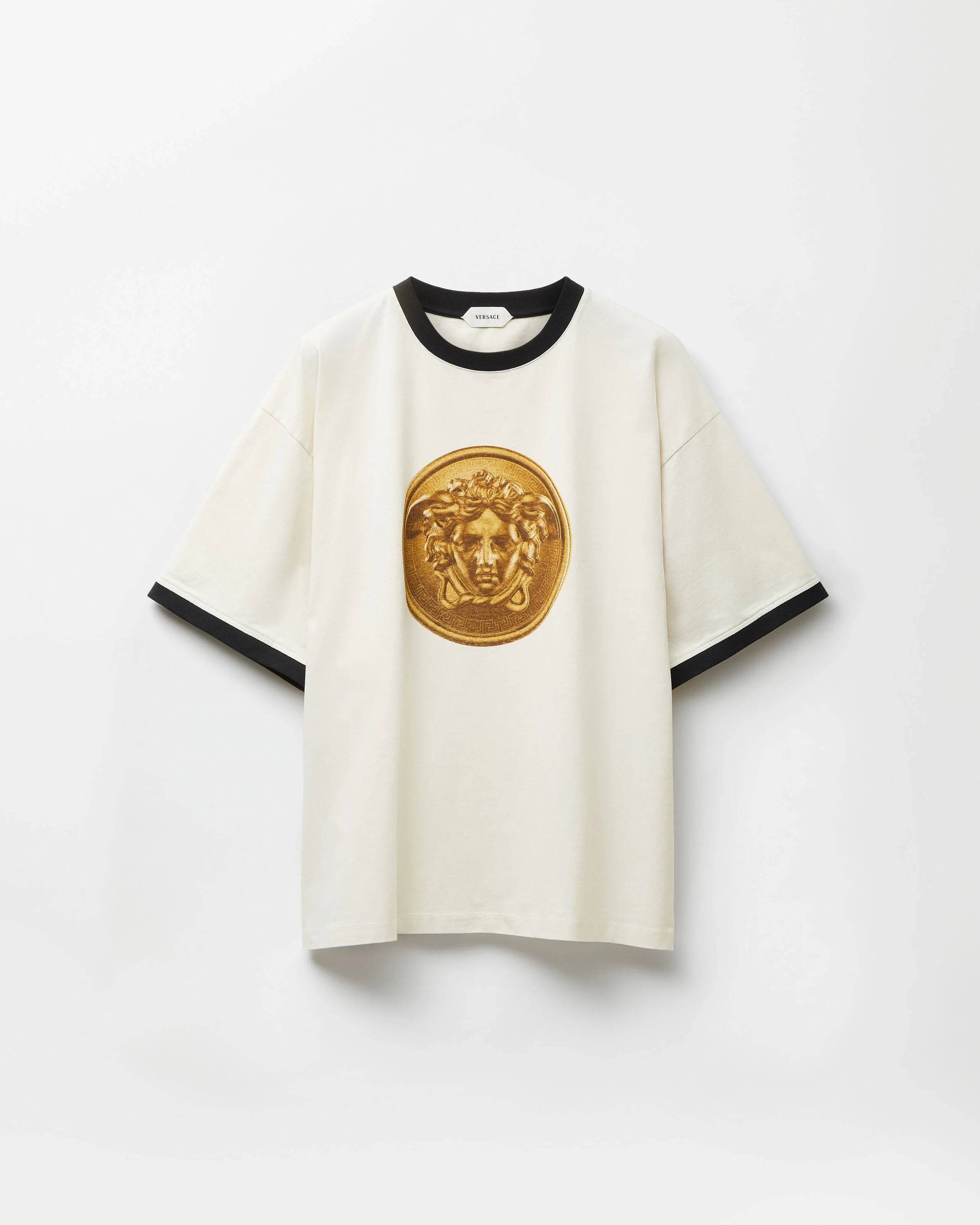 Printed Cotton-Jersey Regular T-Shirt - 1