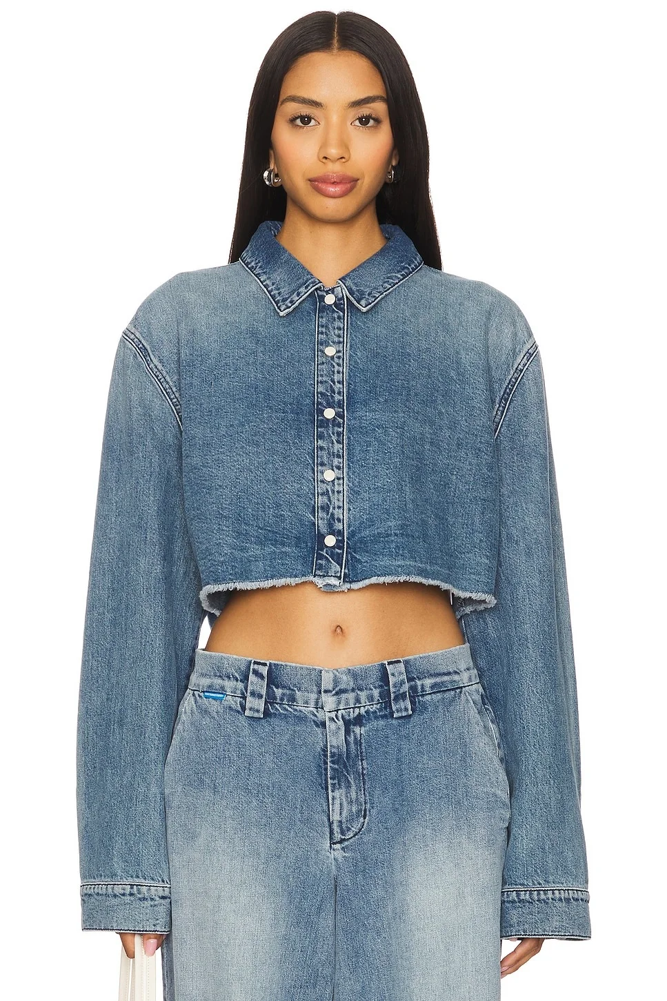 Manhattan Crop Shirt - 1
