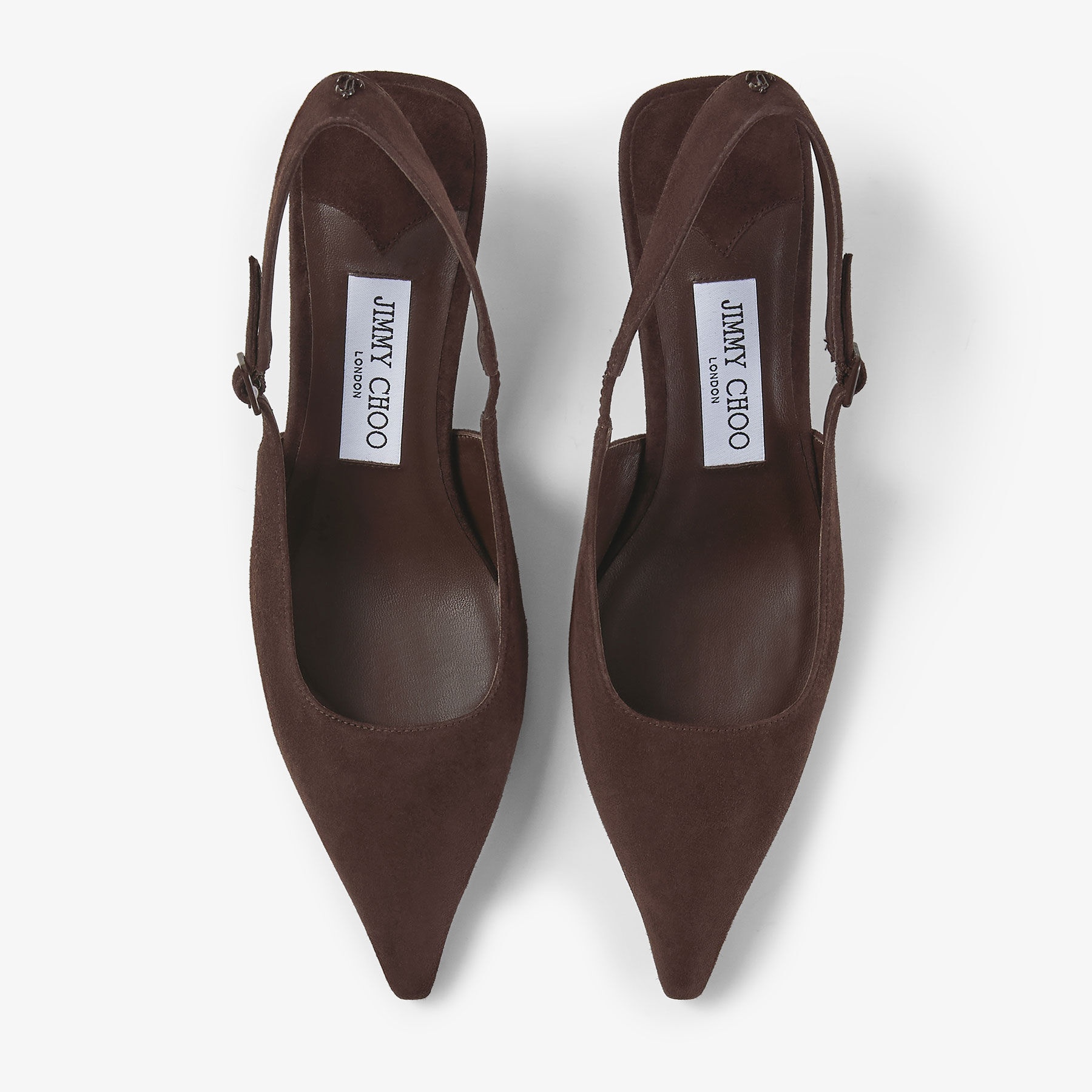 Amel 50
Chocolate Suede Pumps - 4
