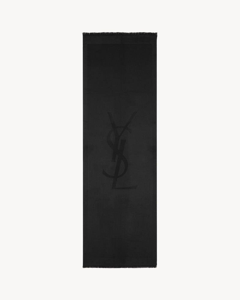 CASSANDRE SCARF IN WOOL JACQUARD 1