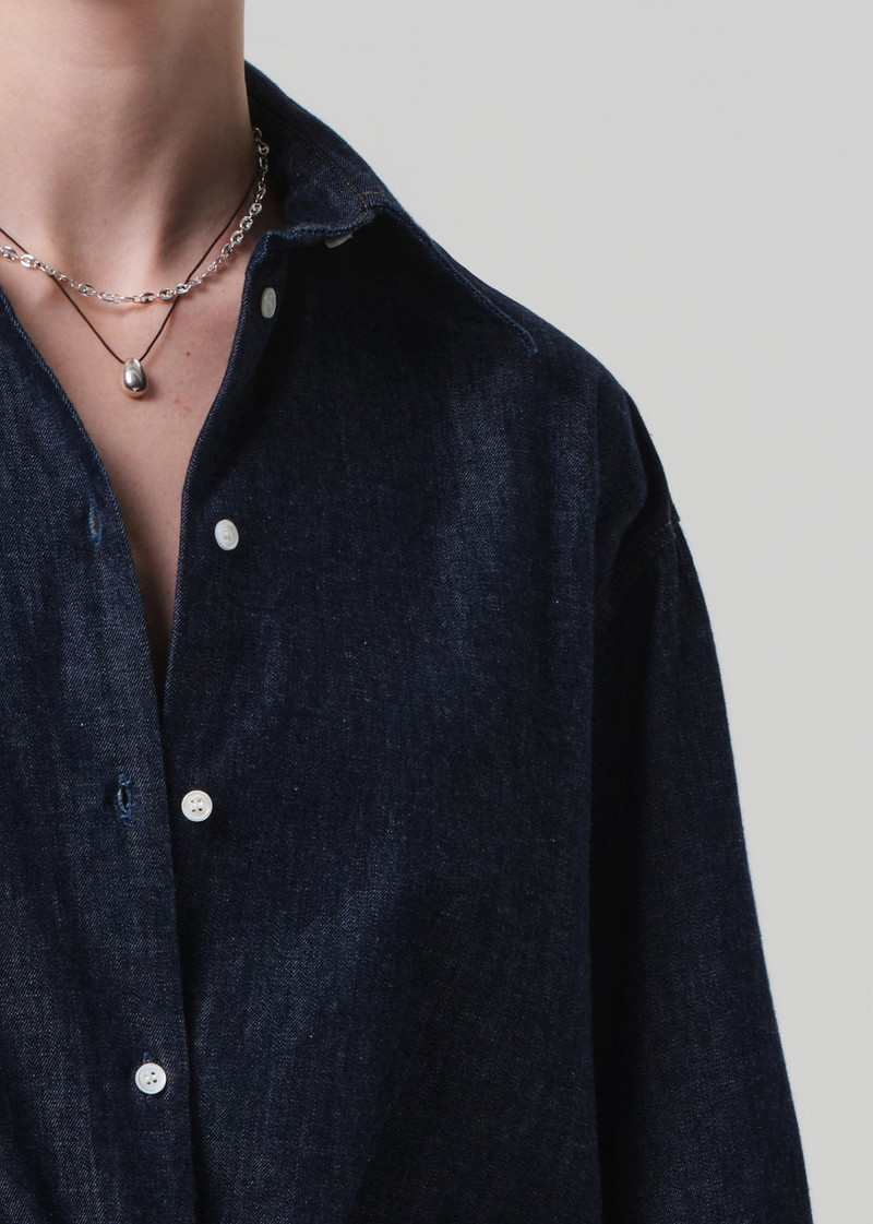 Ana Cropped Shirt In Piave 5