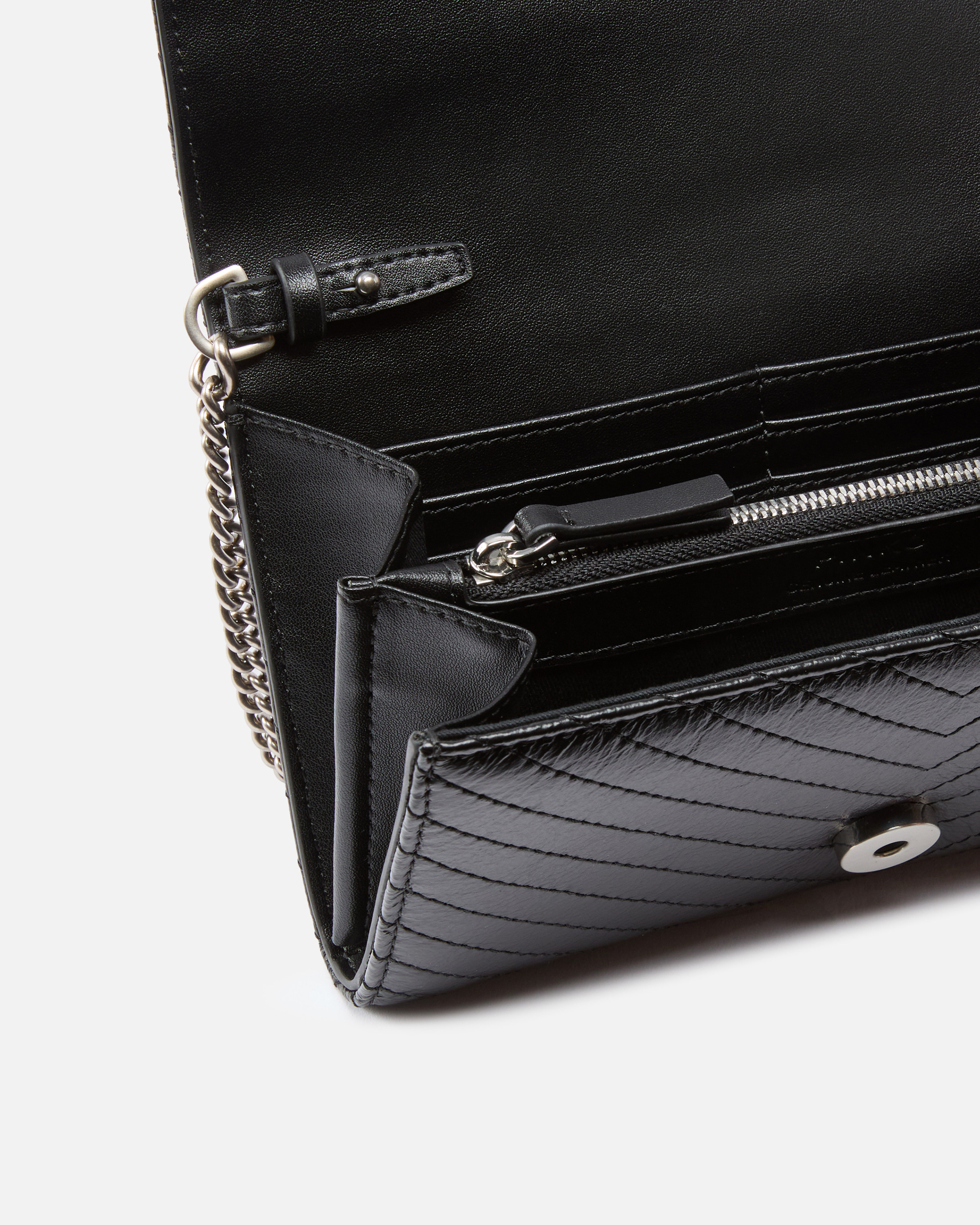 LOVE BAG ONE SMALL CROSSBODY BAG IN LEATHER - 4