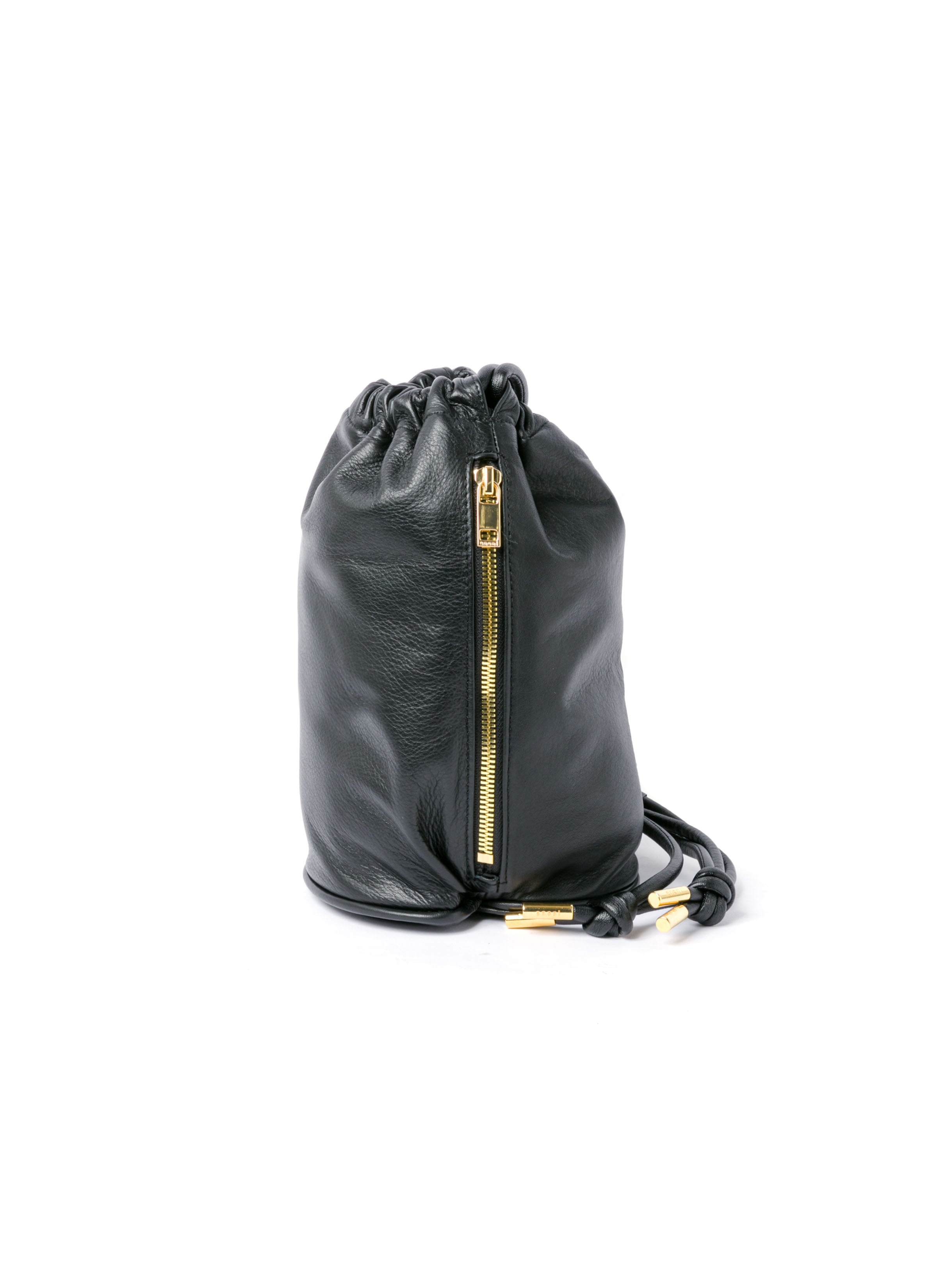 s Drawstring Bag / Leather - 2