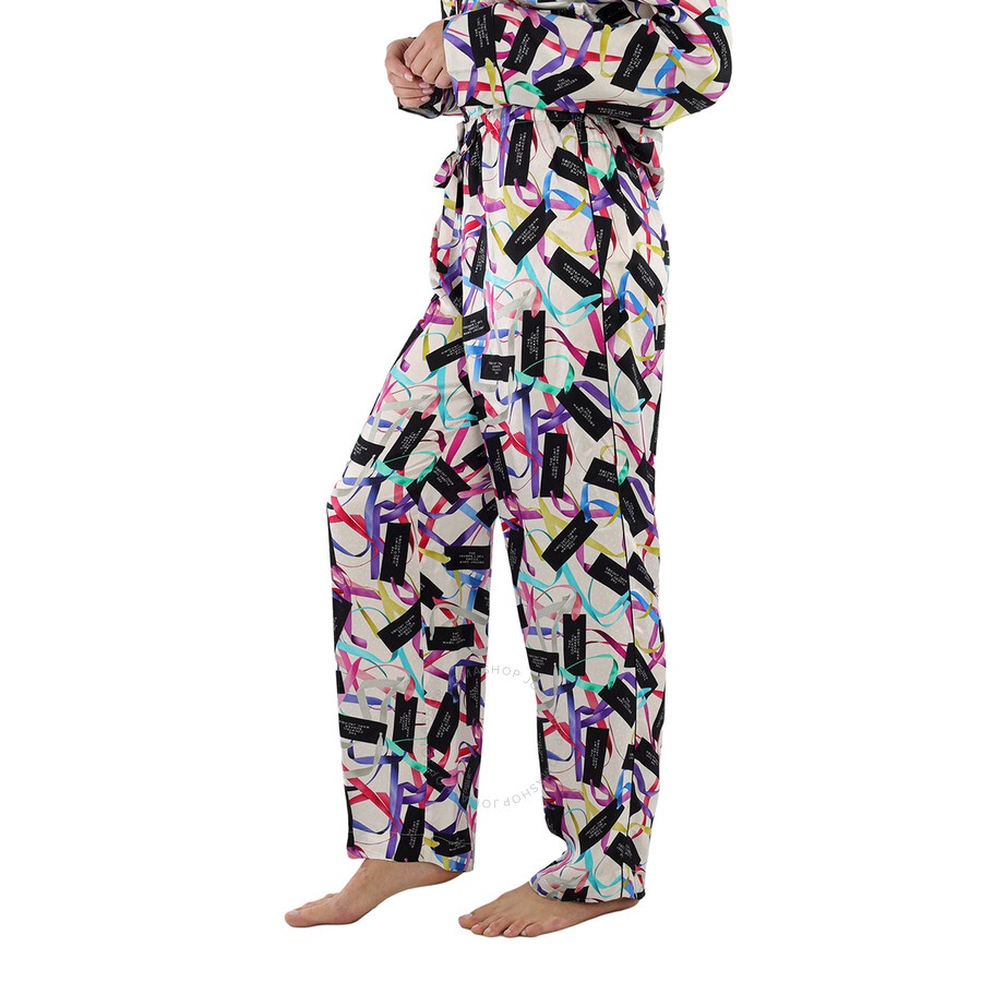 Marc Jacobs White / Multi Pajama Pants - 4