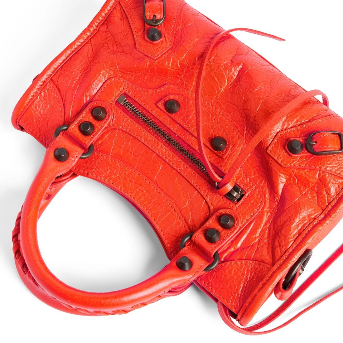 Women's Le City Bag Mini in Pop Orange - 6