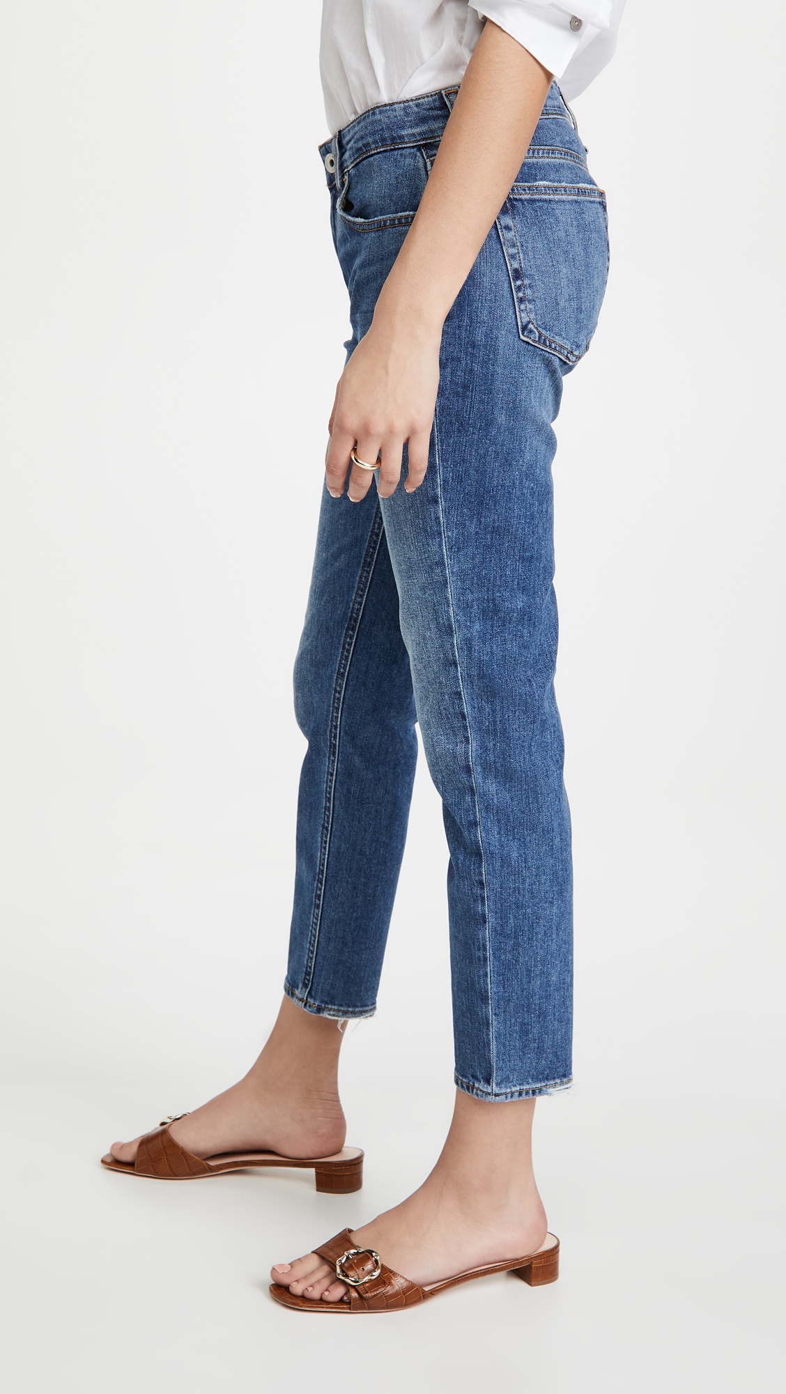 Dre Low Rise Slim Boyfriend Jeans - 4