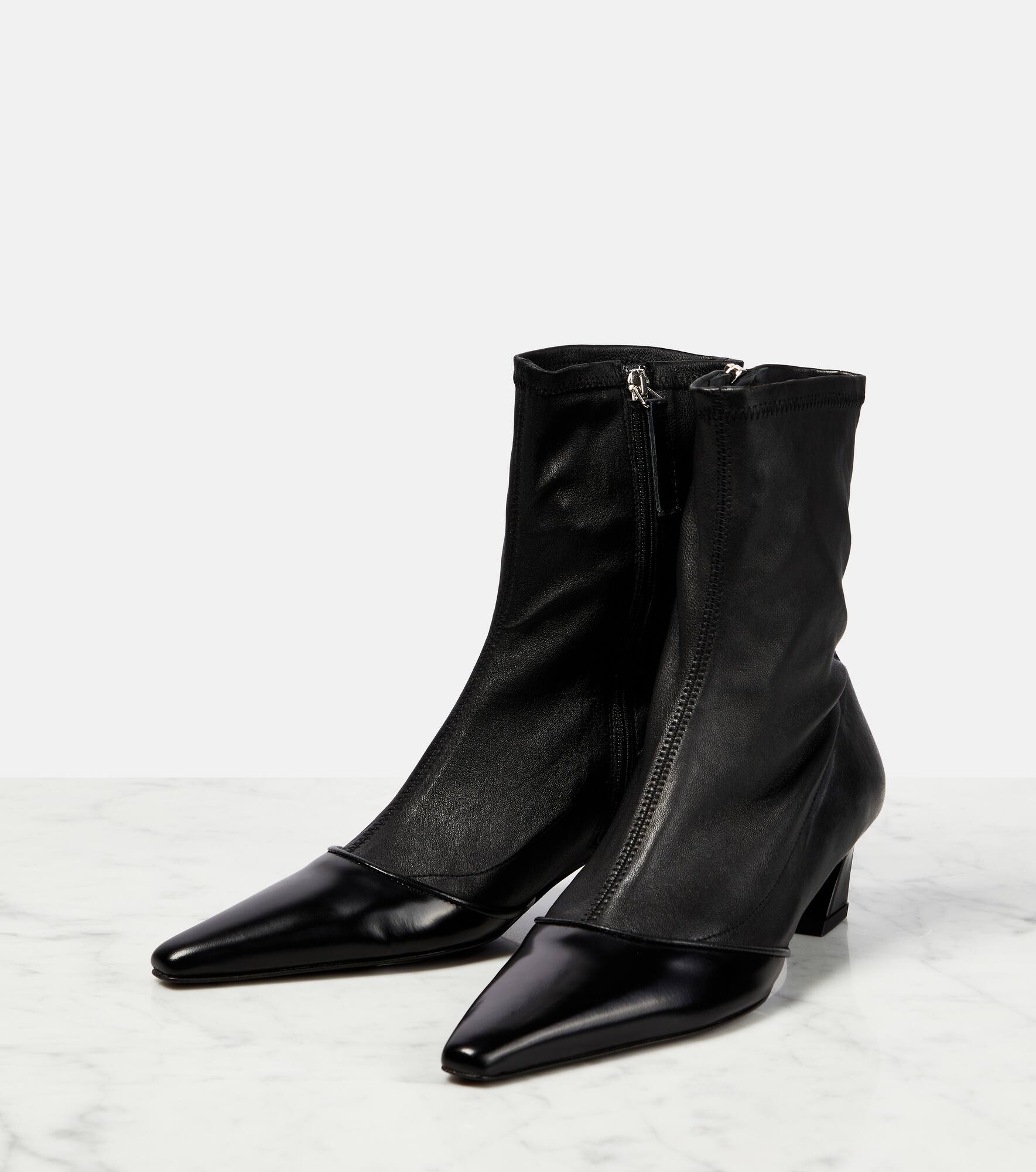 Bano leather ankle boots - 5