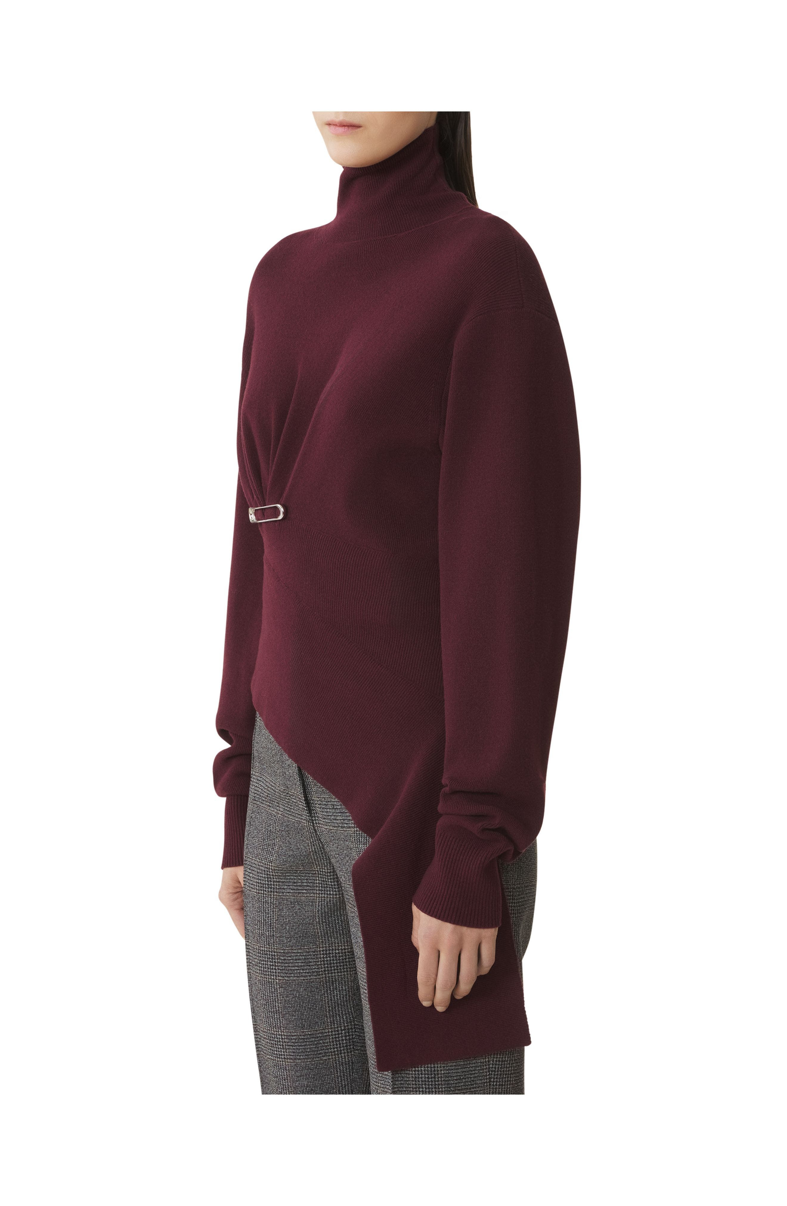 Lanvin Wool And Cashmere Sweater in Bacchus at Nordstrom - 3