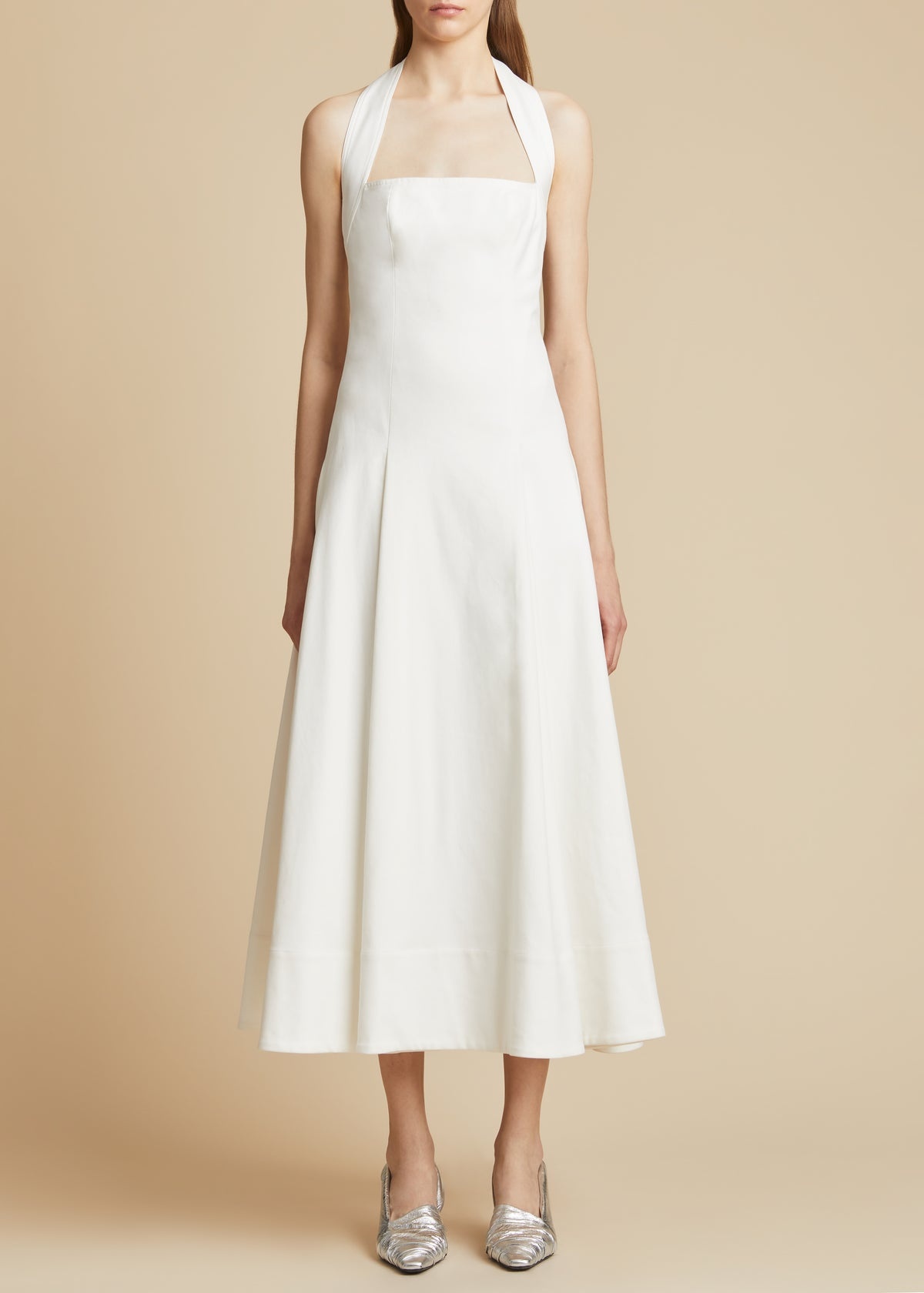 The Lalita Dress in White - 2