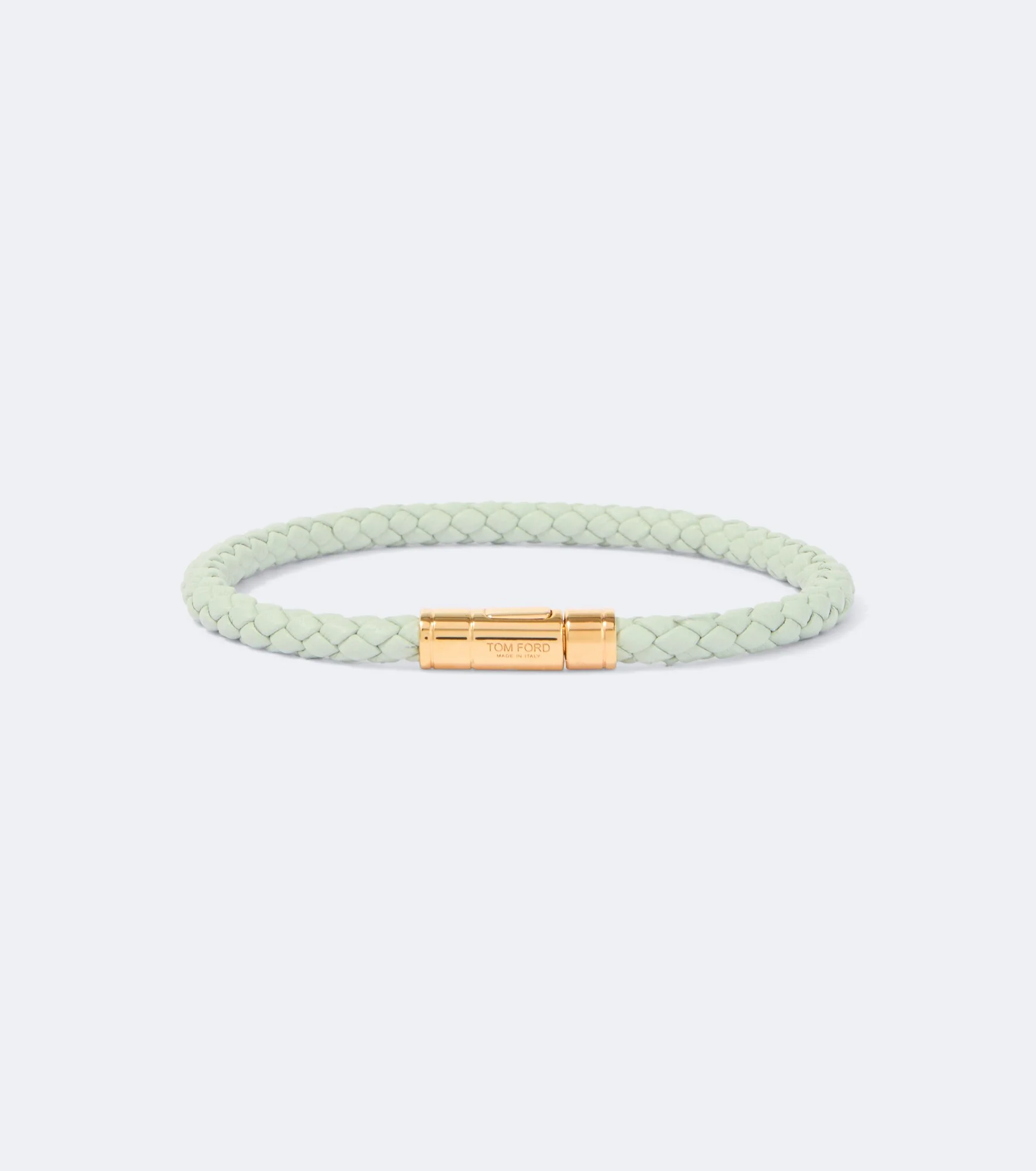 Braided leather bracelet - 1