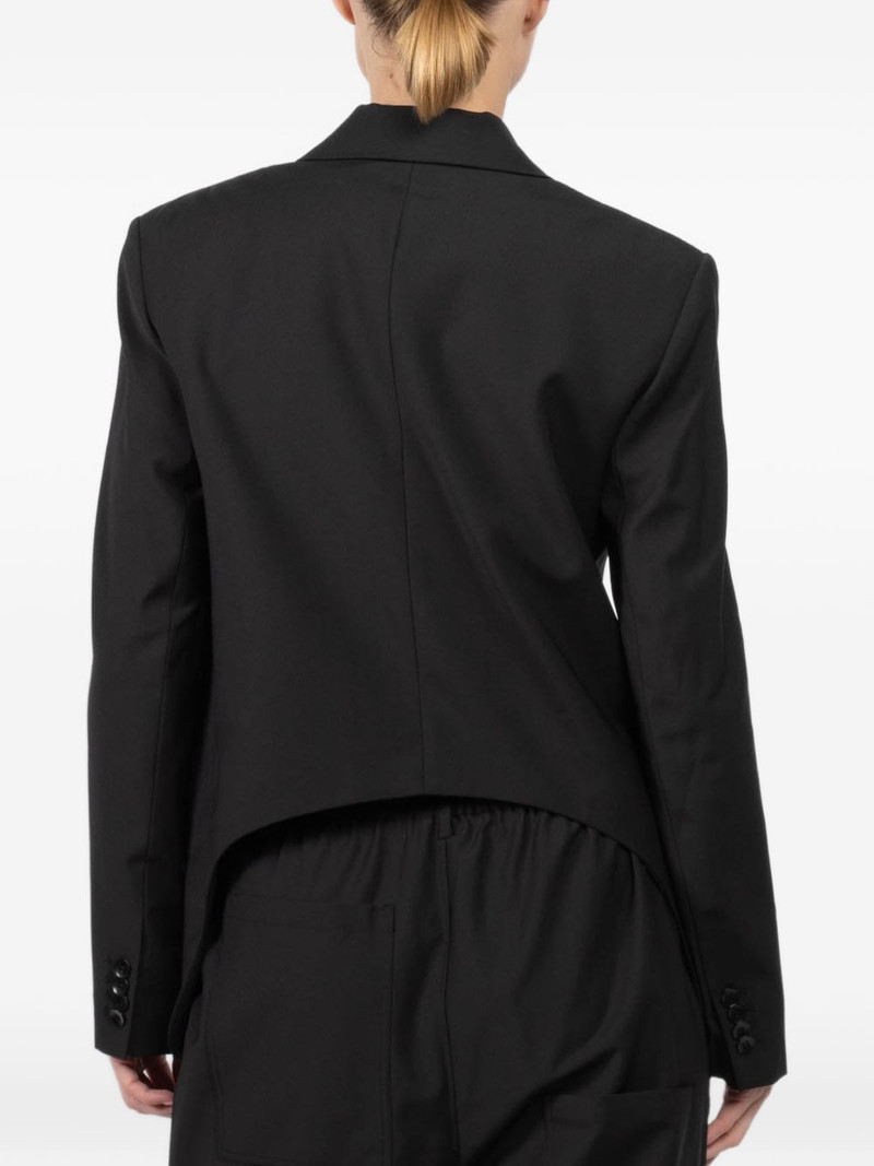 button-fastening flap-pocket blazer 4