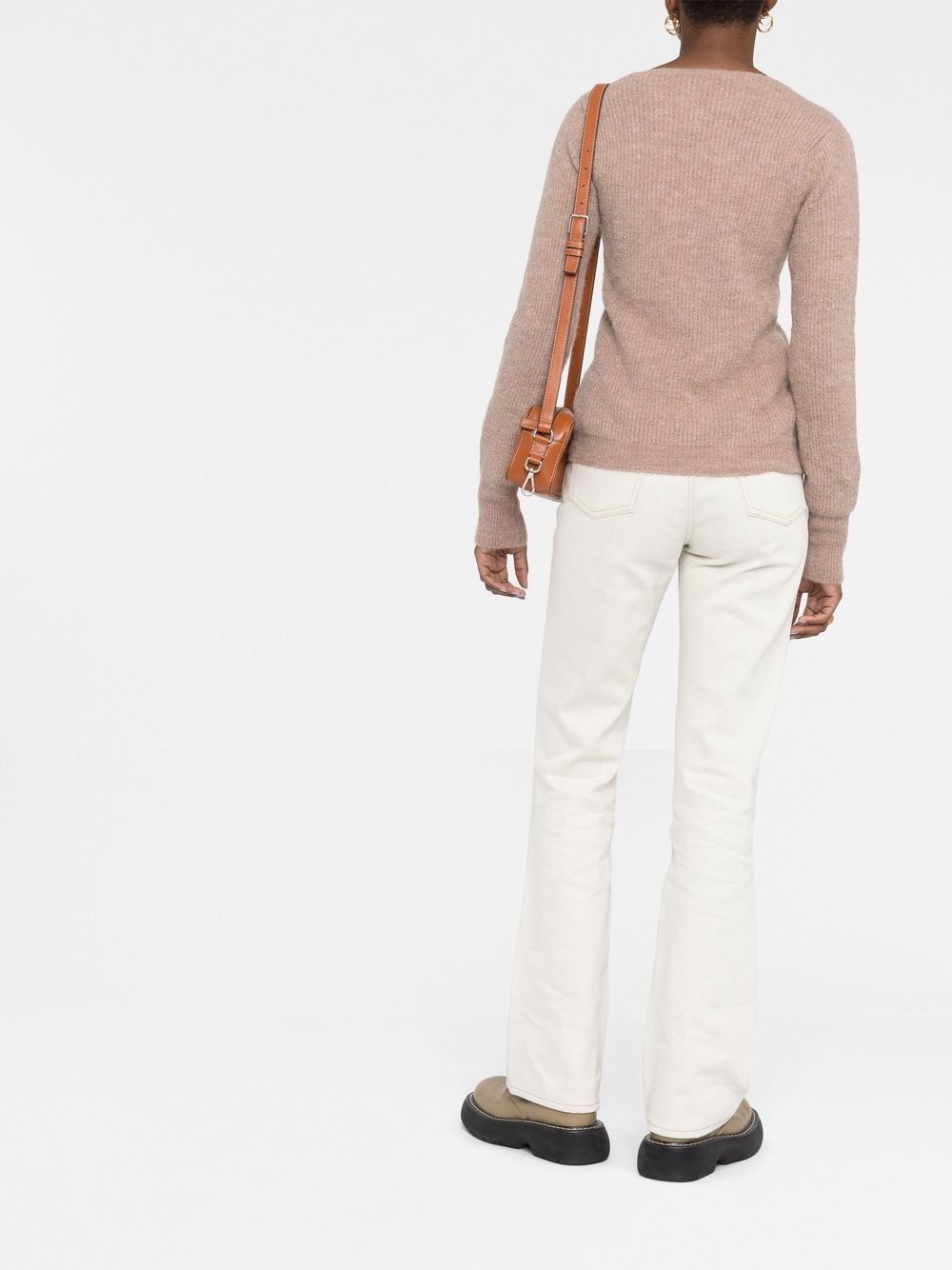 La Maille Pau asymmetric cardigan - 4